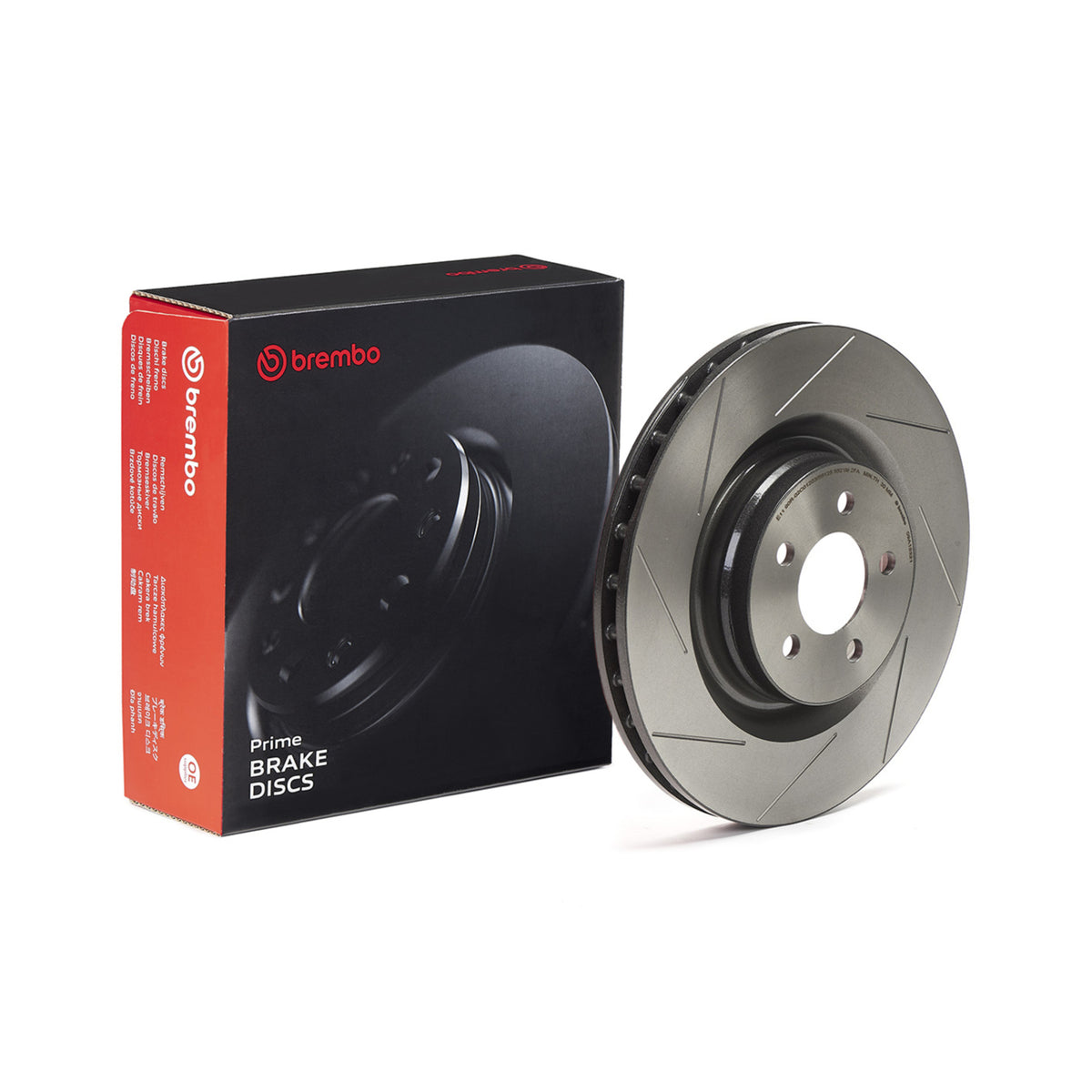 PRIME UV Coated Front Disc Brake Rotor - 09.A183.21