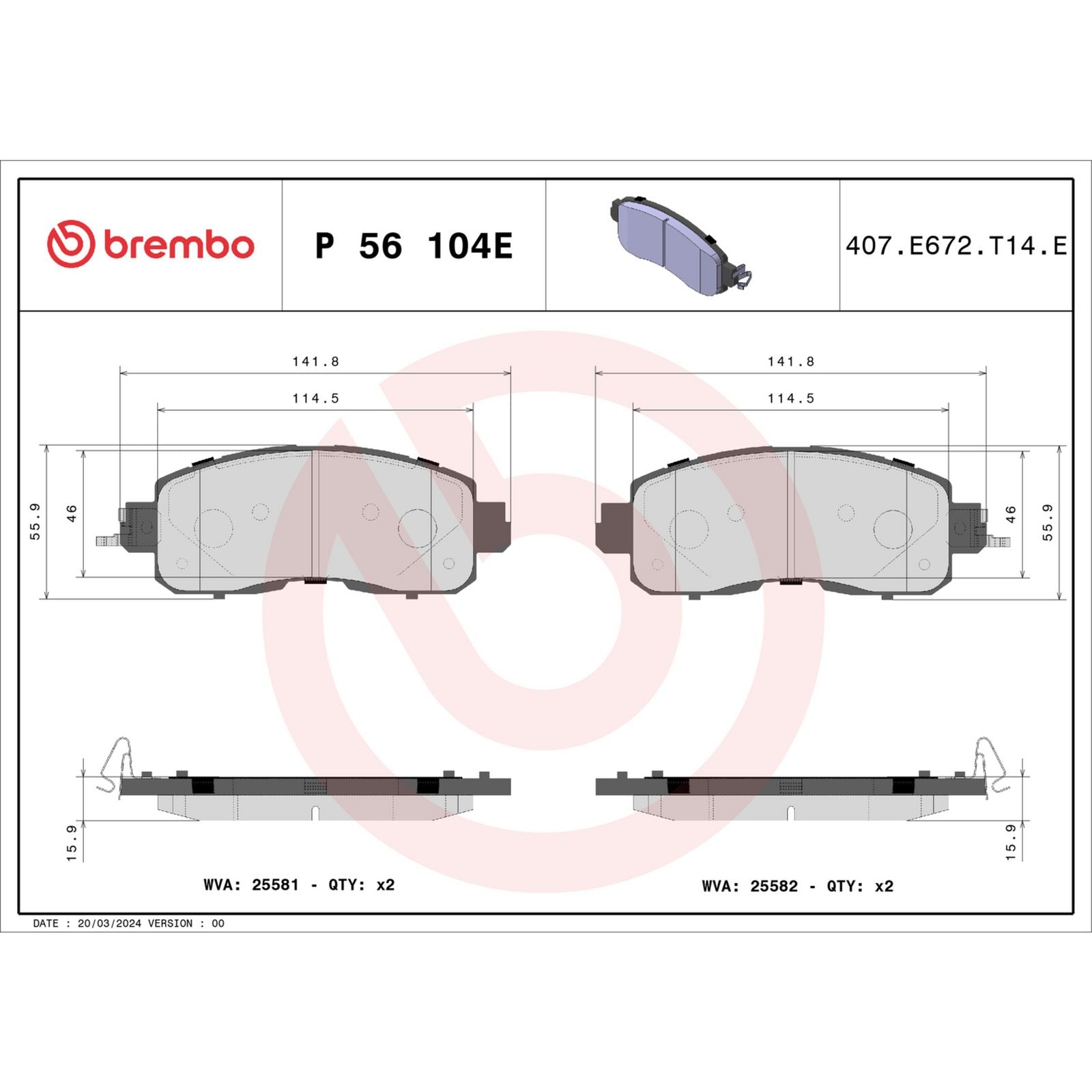 BEYOND EV Front Disc Brake Kit - KT08019_08