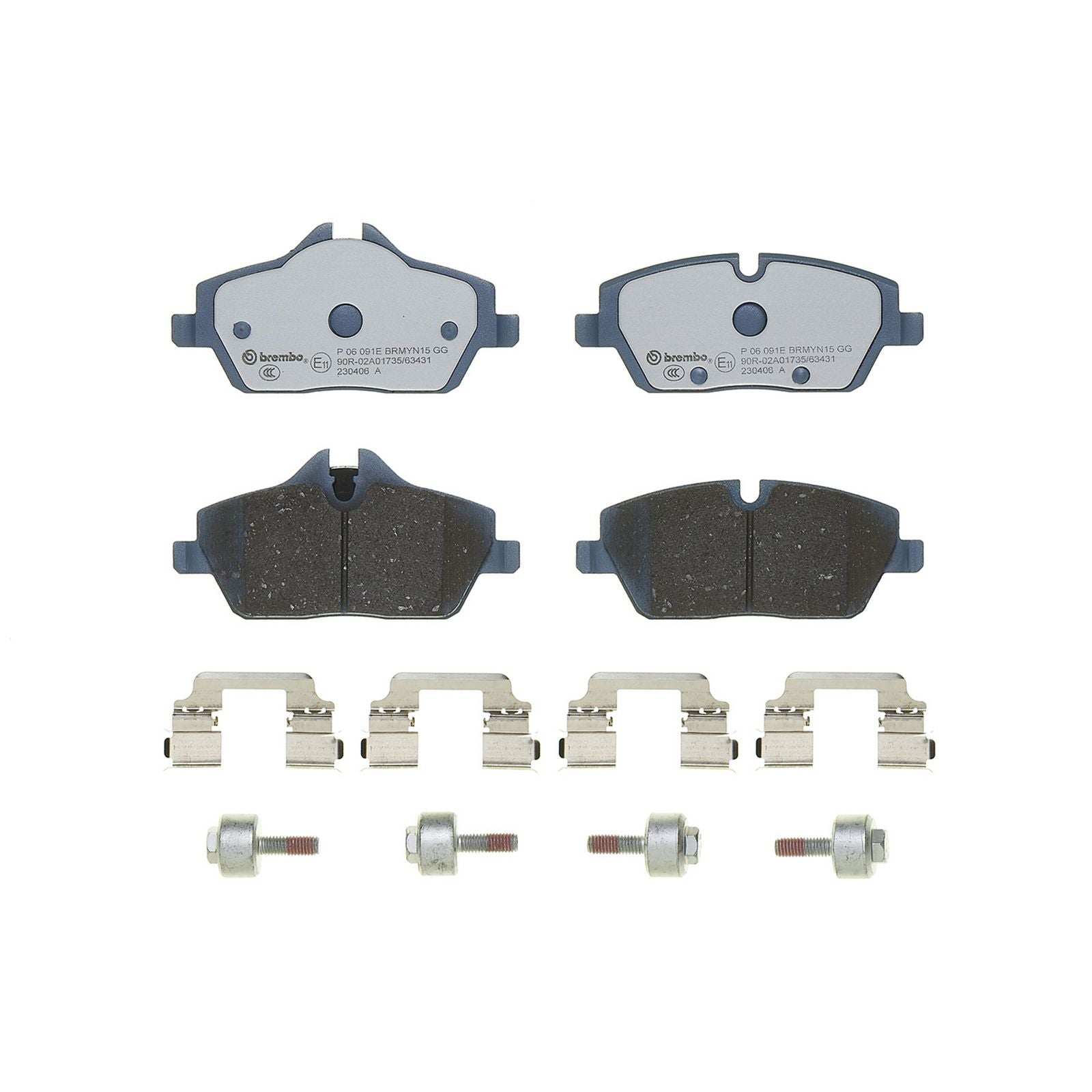 BEYOND EV Front Disc Brake Pad Set - P06091E_02