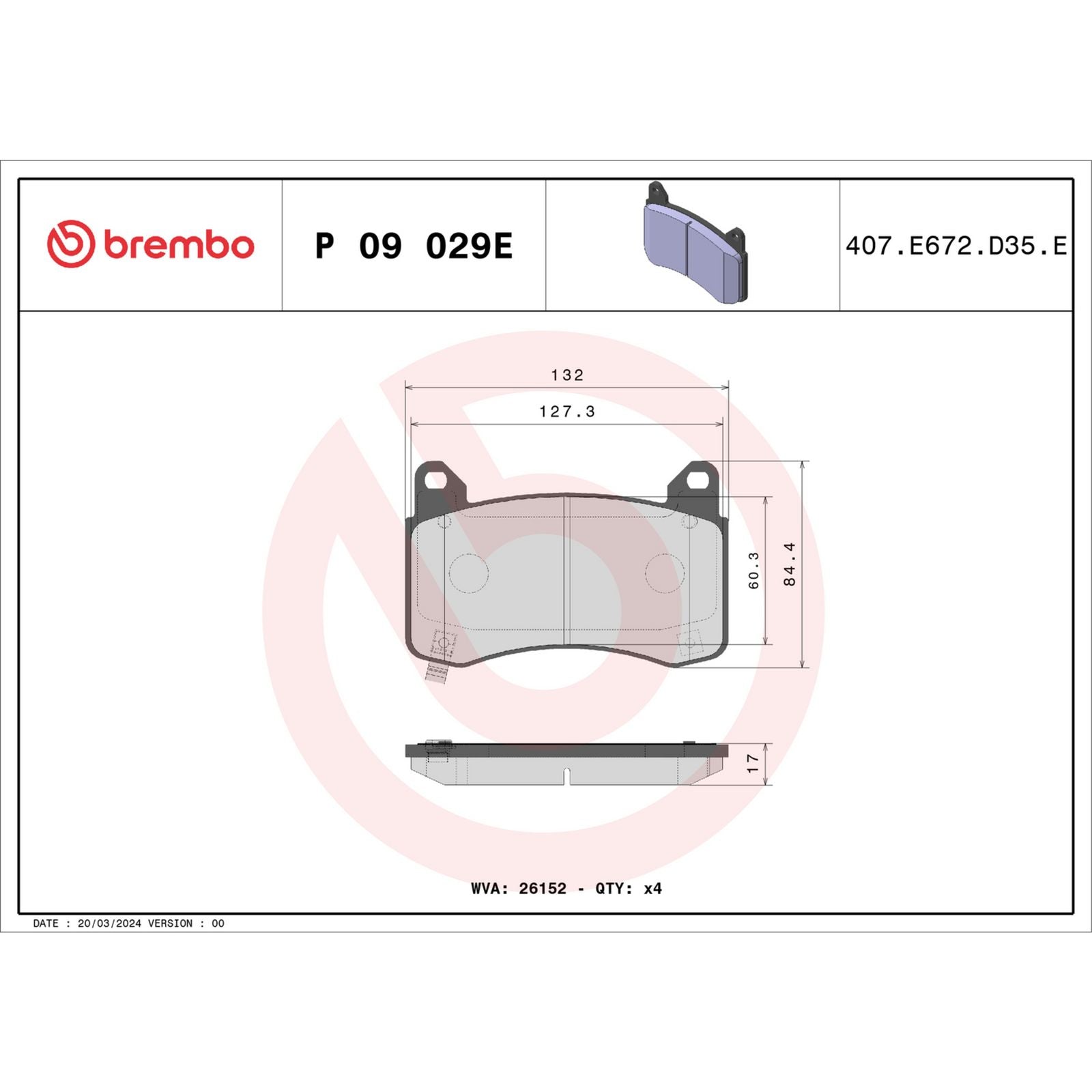 BEYOND EV Front Disc Brake Pad Set - P09029E_04