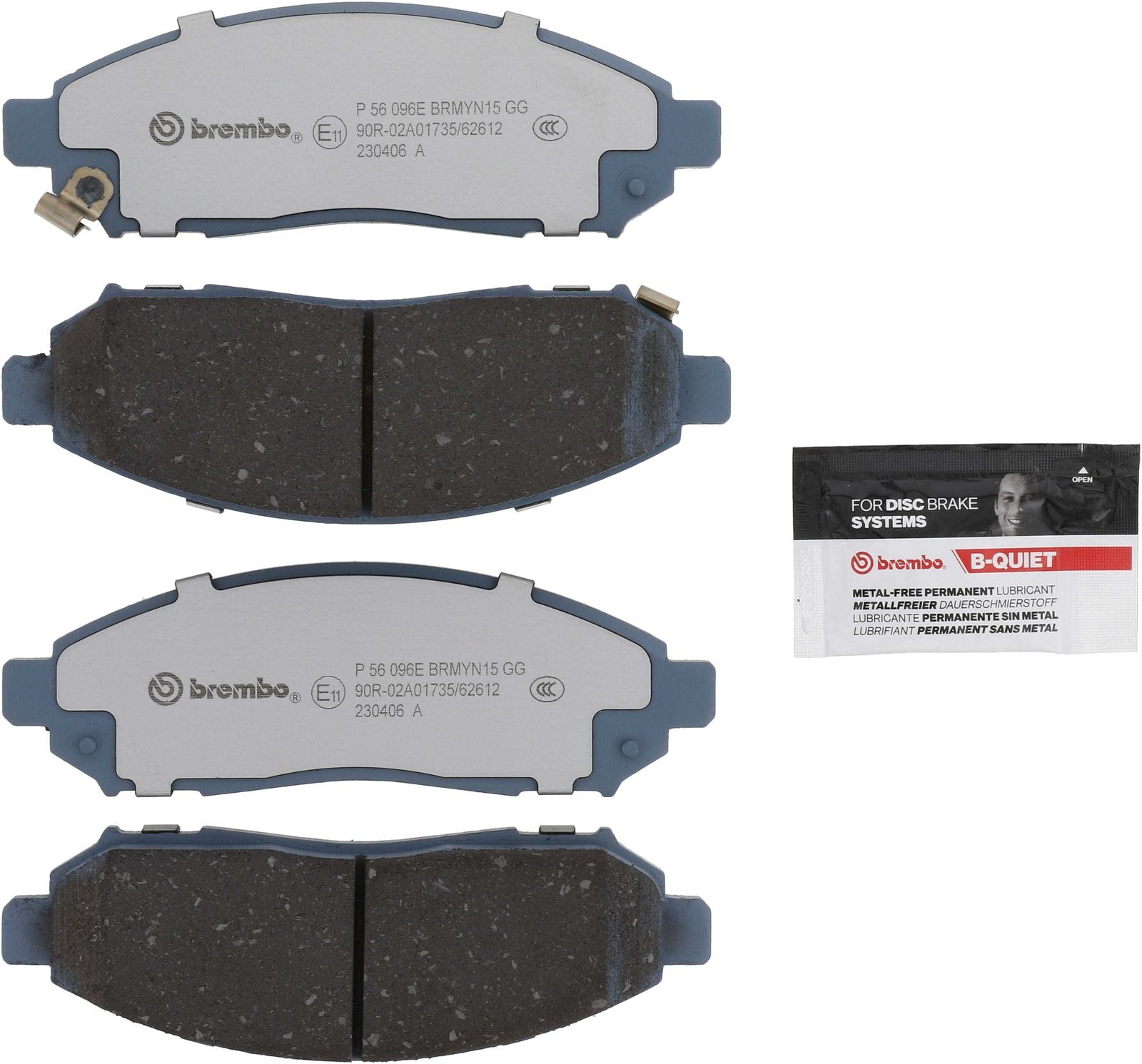 BEYOND EV Front Disc Brake Pad Set - P56096E_01