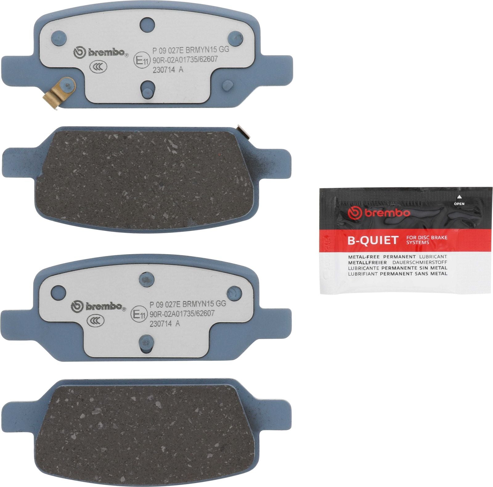 BEYOND EV Rear Disc Brake Pad Set - P09027E_01