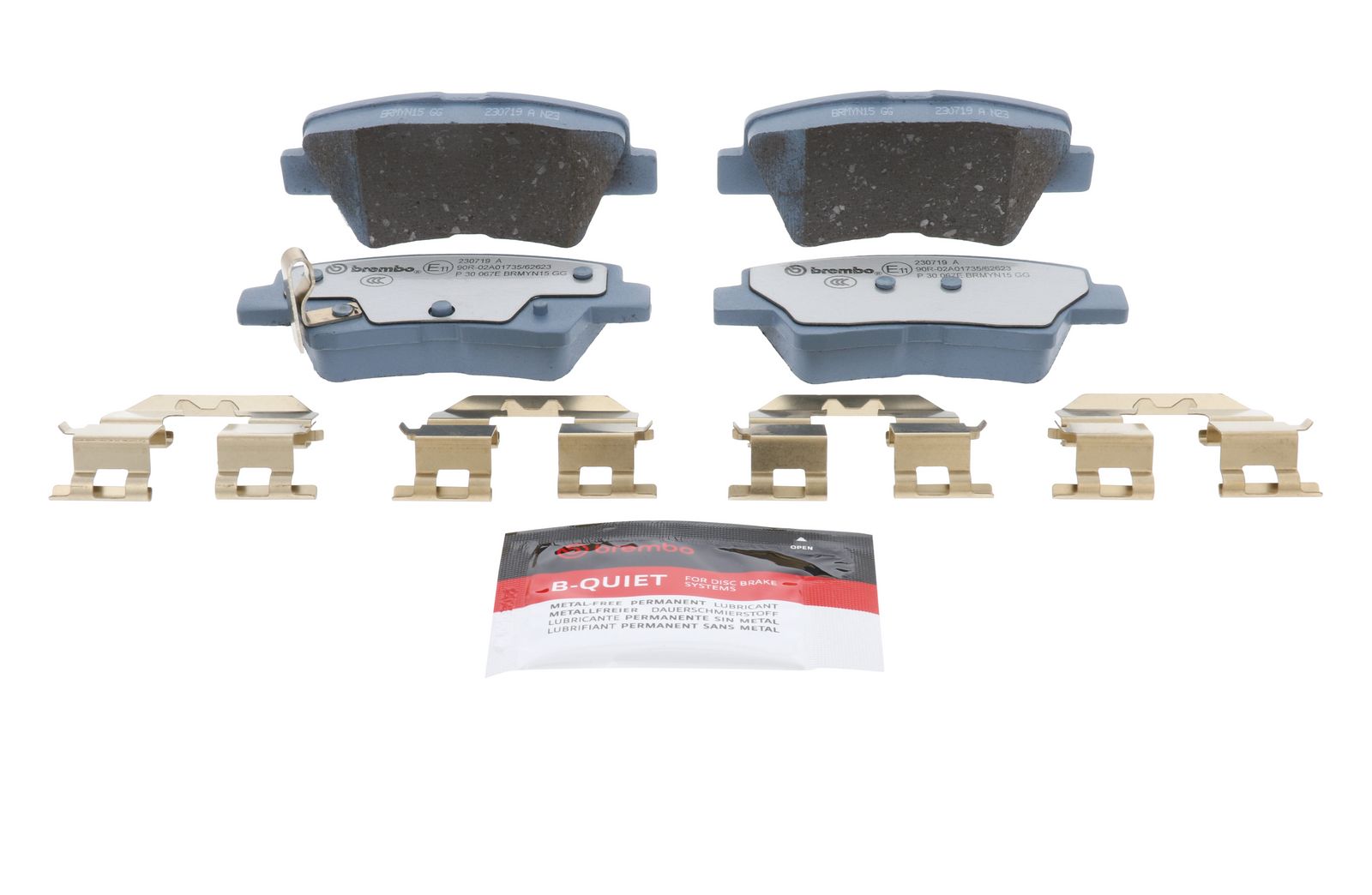 BEYOND EV Rear Disc Brake Pad Set - P30067E_04