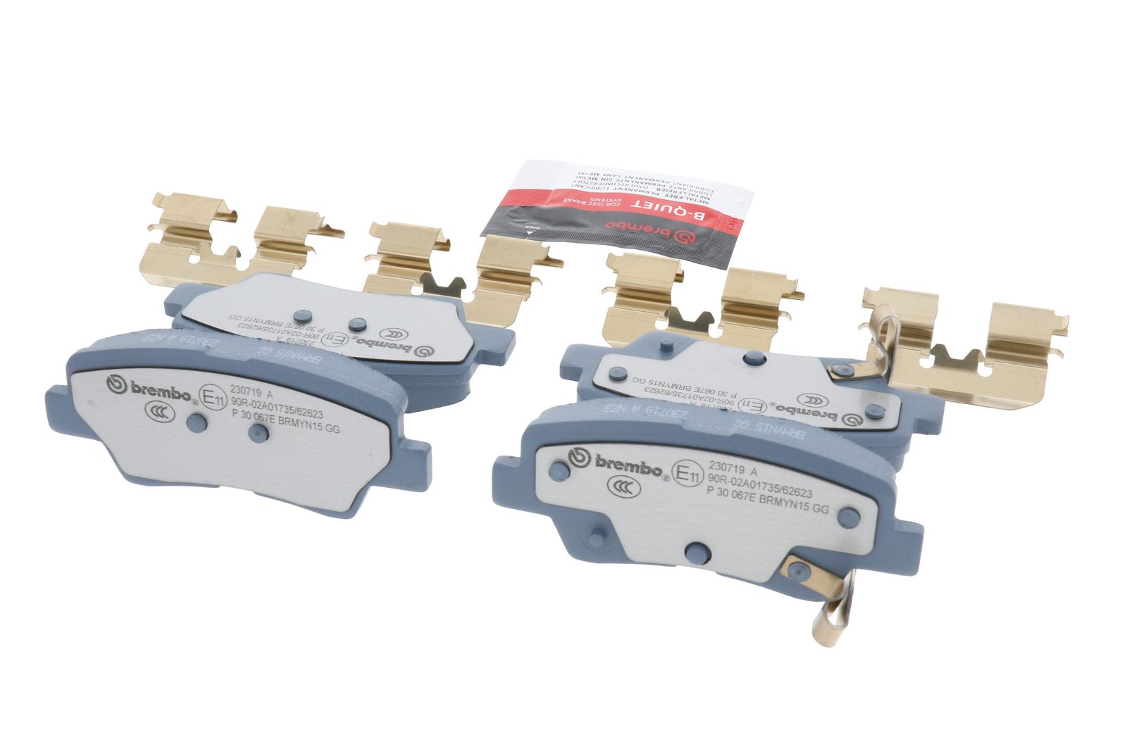 BEYOND EV Rear Disc Brake Pad Set - P30067E_17