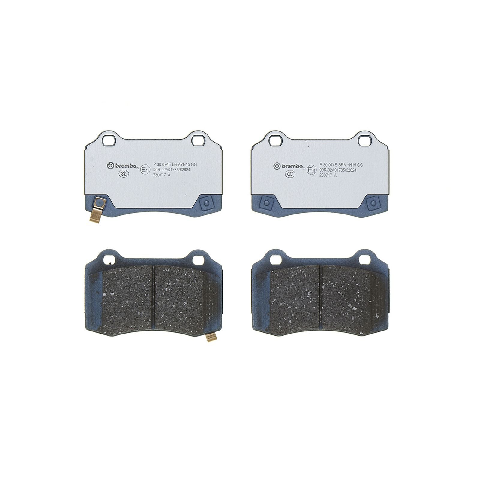 BEYOND EV Rear Disc Brake Pad Set - P30074E_01