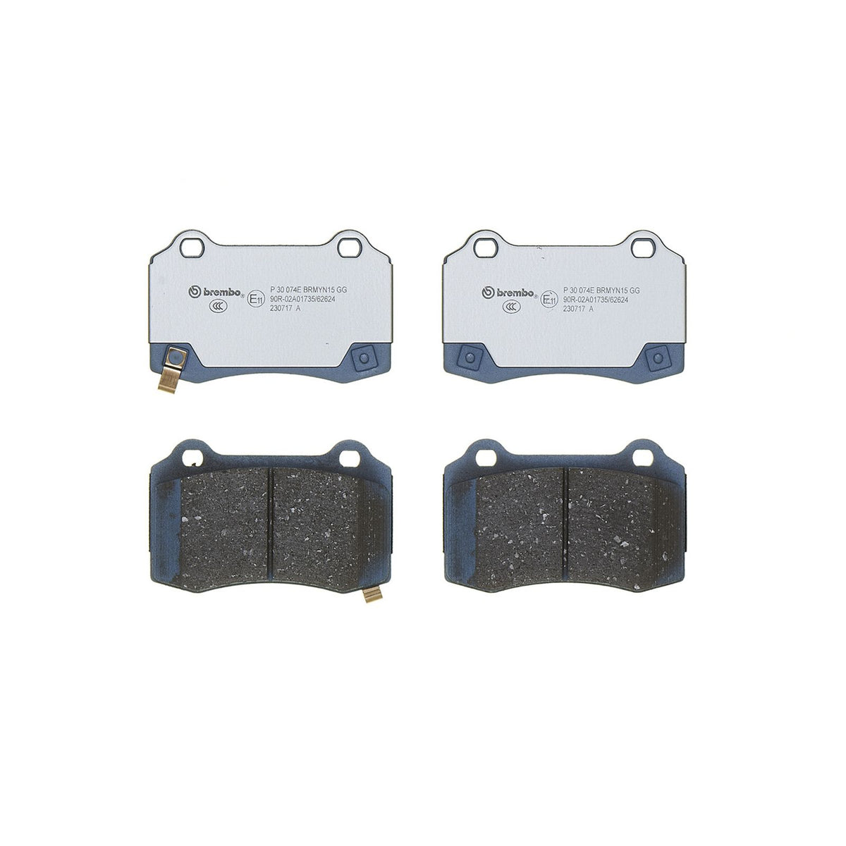 BEYOND EV Rear Disc Brake Pad Set - P30074E_01