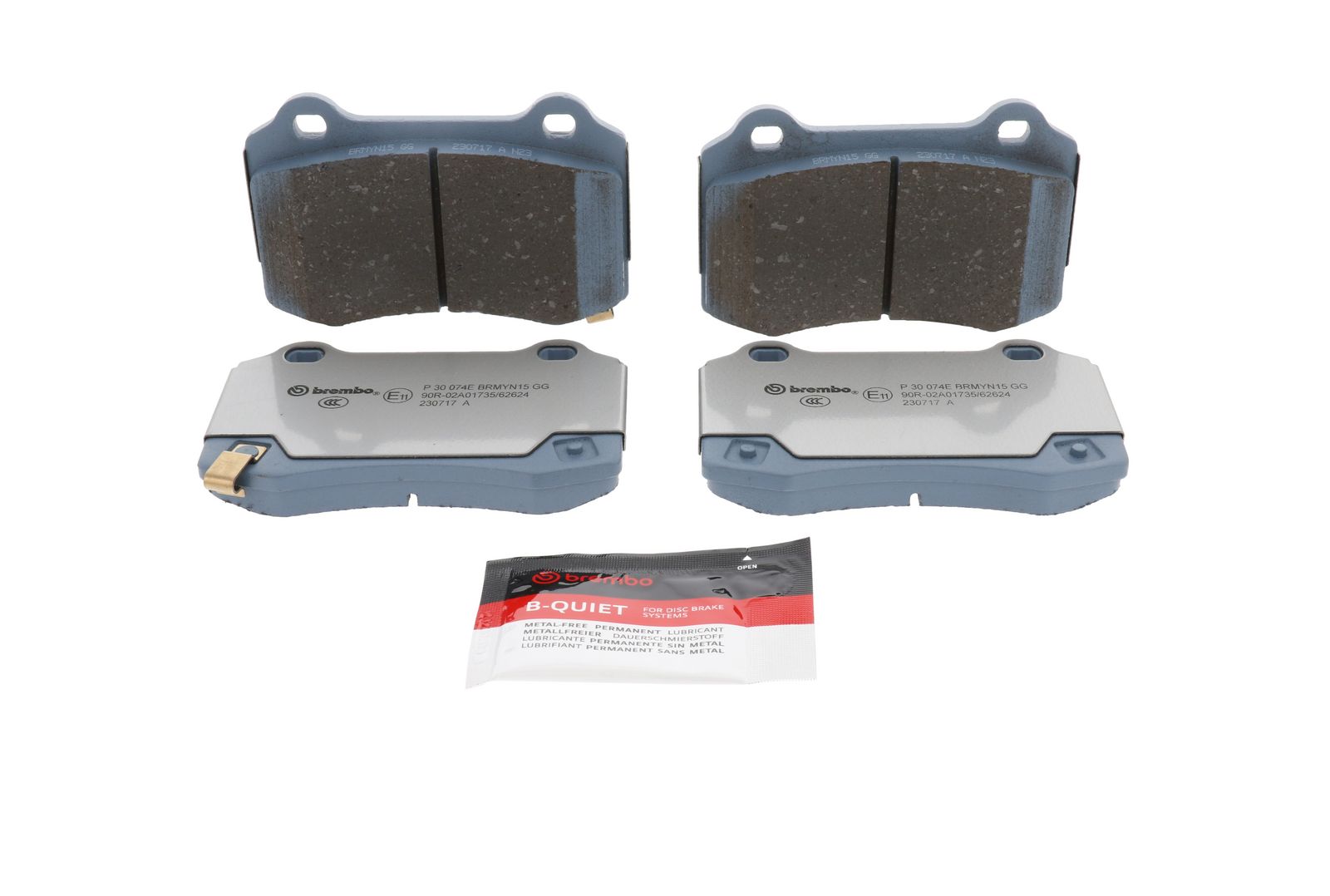 BEYOND EV Rear Disc Brake Pad Set - P30074E_04