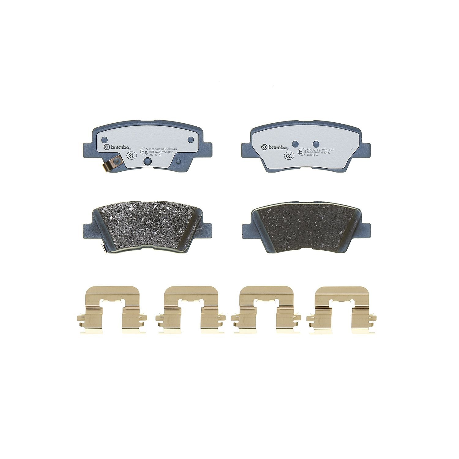 BEYOND EV Rear Disc Brake Pad Set - P30101E_02