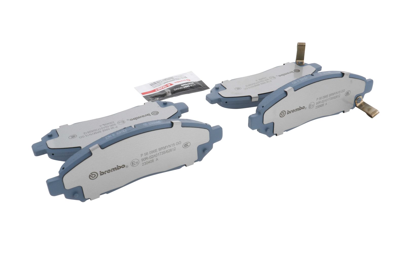 BEYOND EV Rear Disc Brake Pad Set - P56096E_14