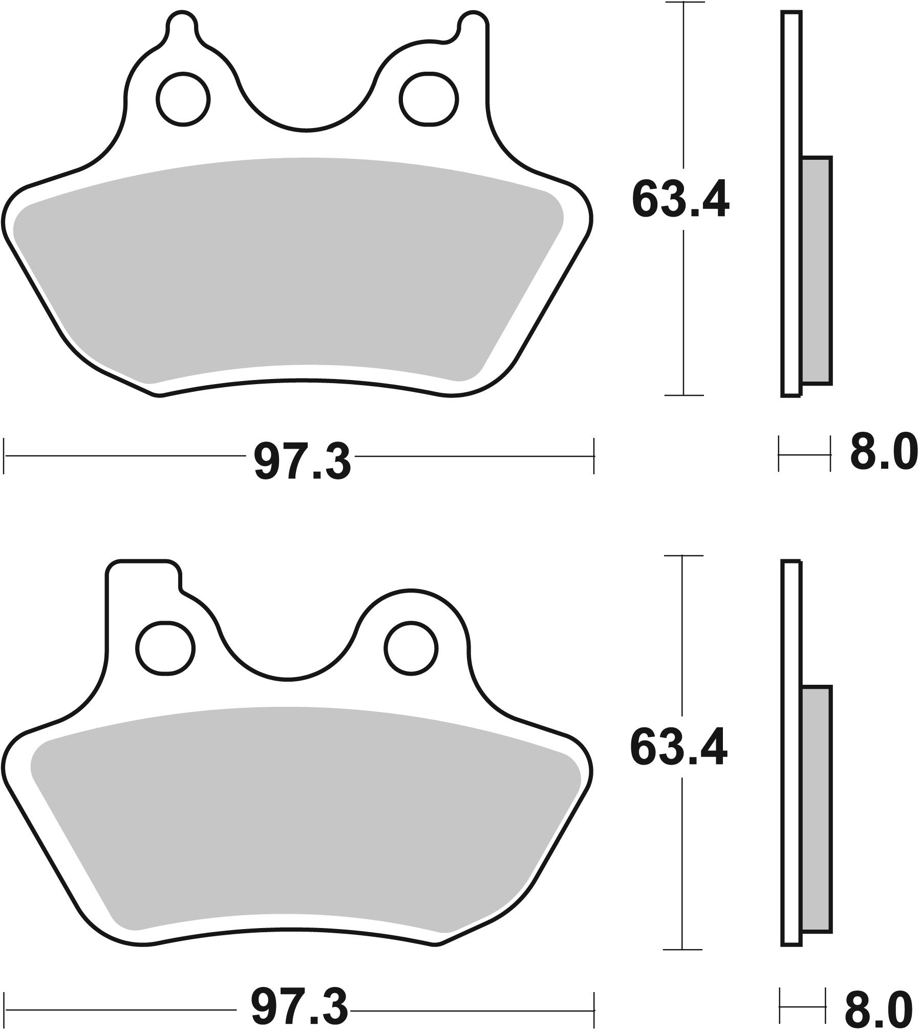 Brake Pads - 07HD16CC_02