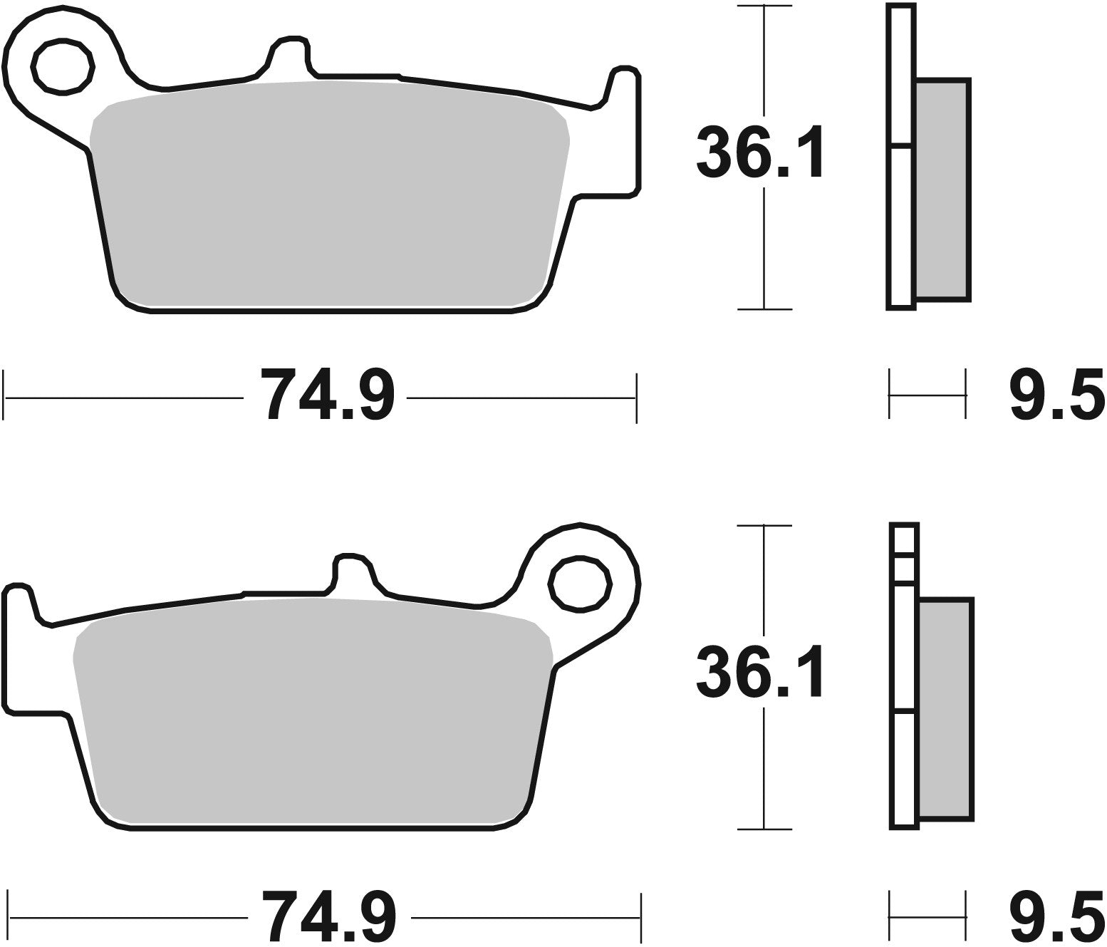 Brake Pads - 07HO2608_02