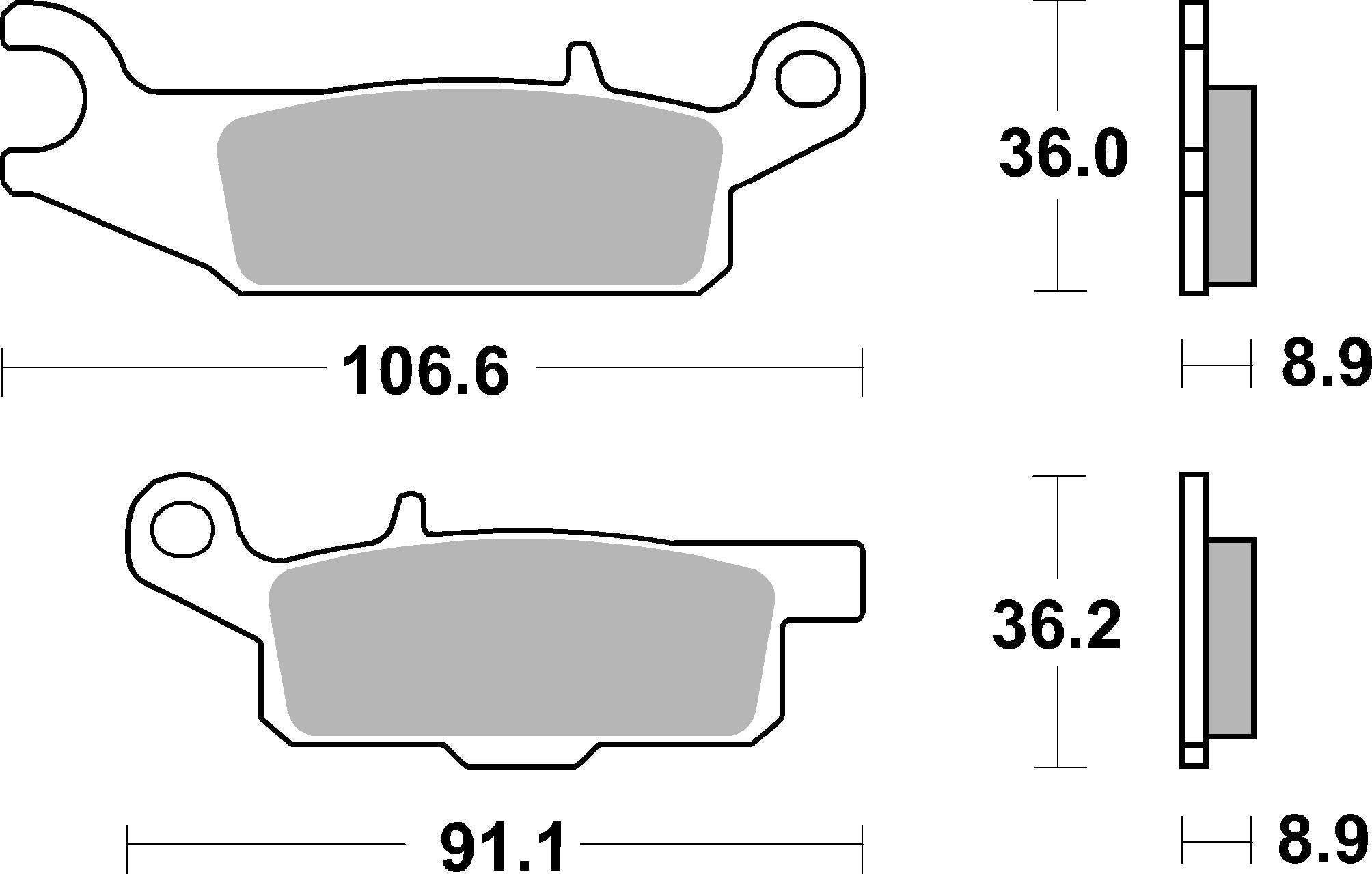 Brake Pads - 07YA50SX_02