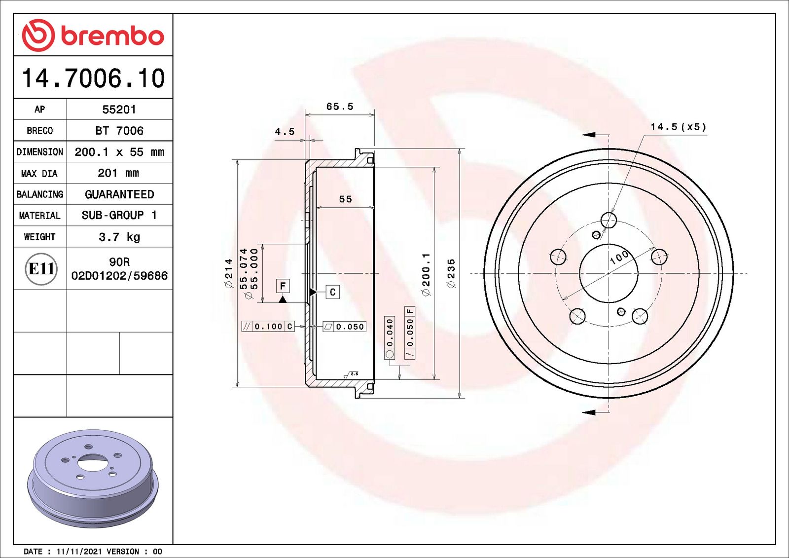 ESSENTIAL Rear Brake Drum - 14.7006.10_06
