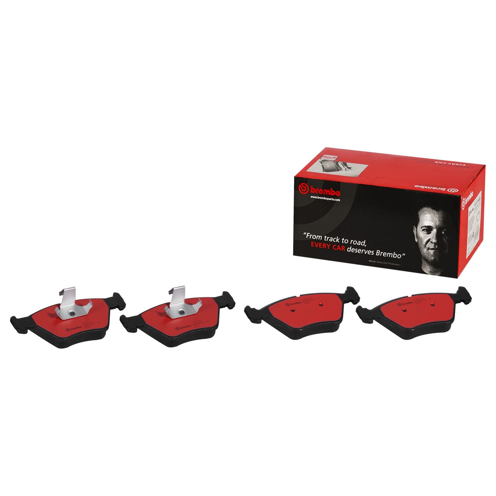PRIME Ceramic Front Disc Brake Pad Set - P06022N_01