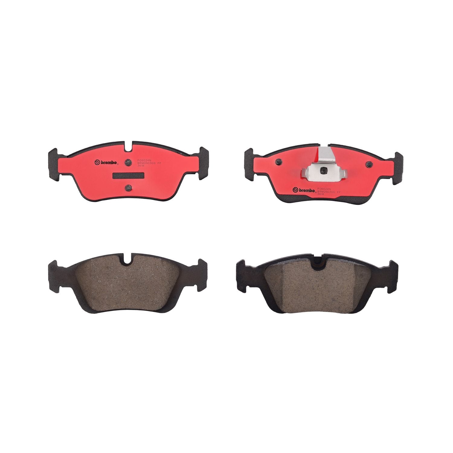 PRIME Ceramic Front Disc Brake Pad Set - P06024N_02