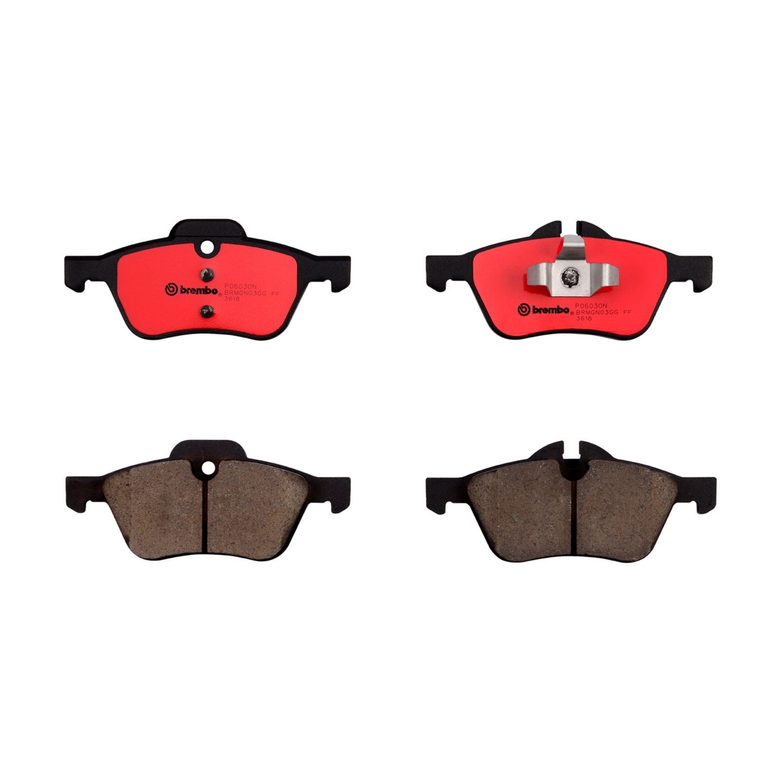PRIME Ceramic Front Disc Brake Pad Set - P06030N_01