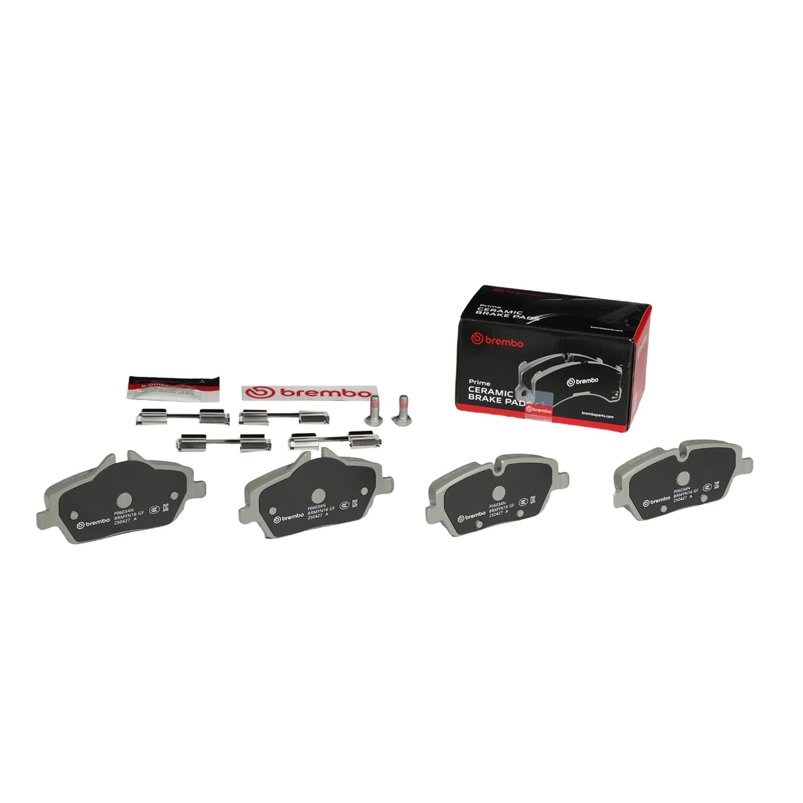PRIME Ceramic Front Disc Brake Pad Set - P06034N_01