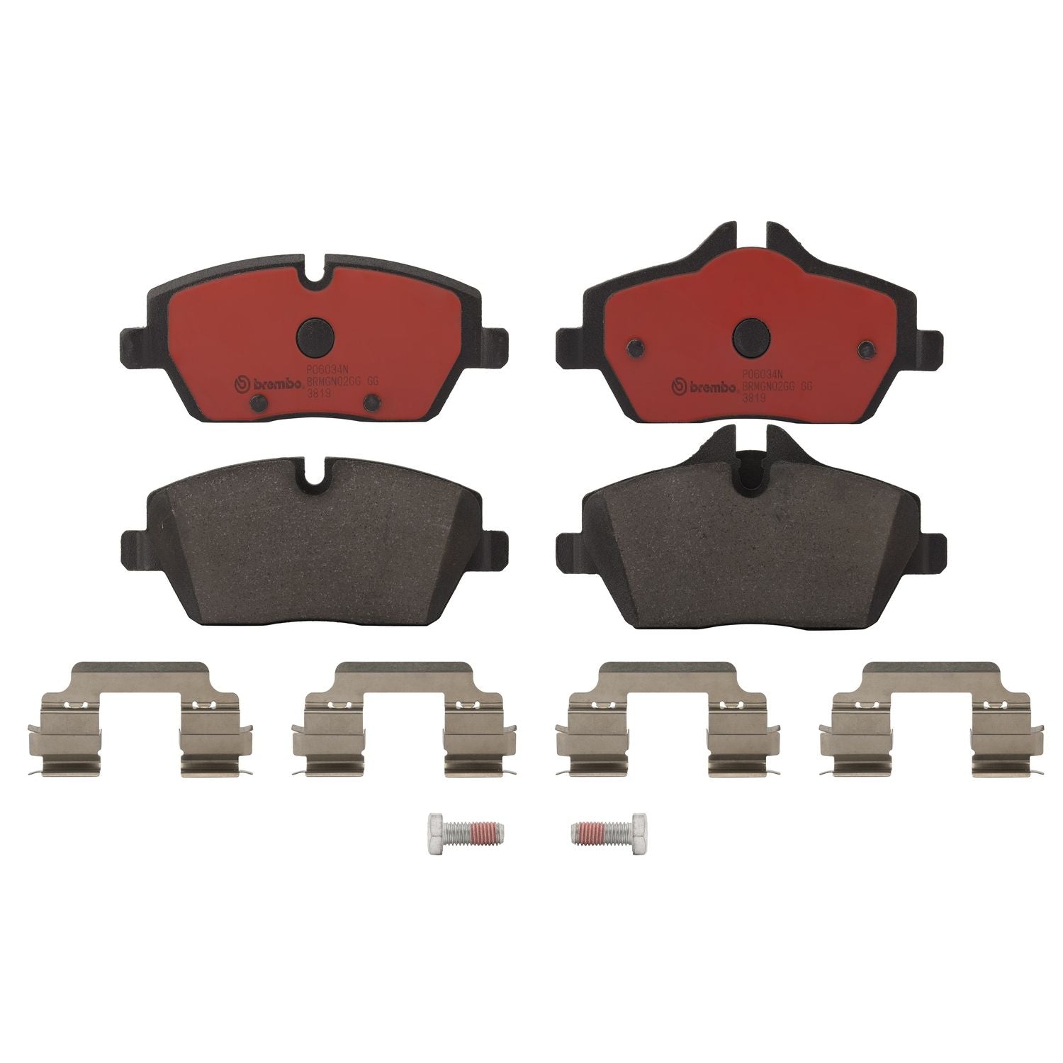 PRIME Ceramic Front Disc Brake Pad Set - P06034N_02