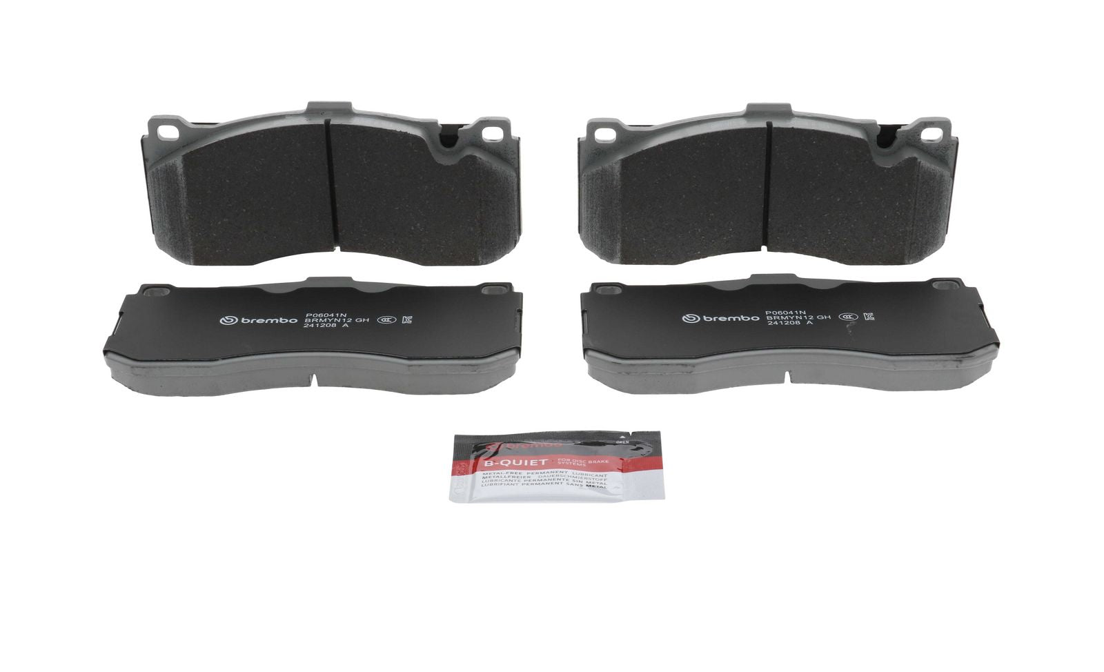 PRIME Ceramic Front Disc Brake Pad Set - P06041N_02