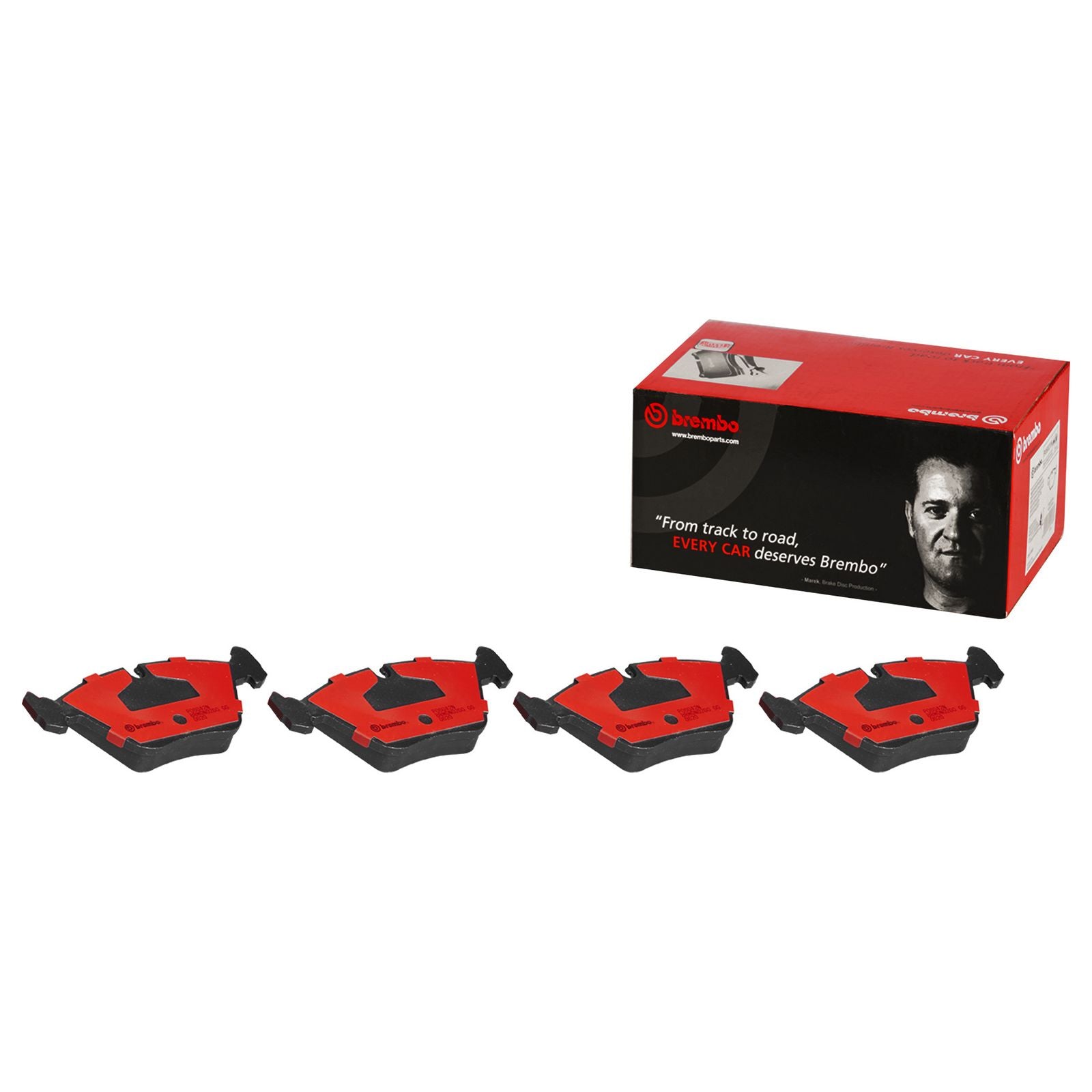 PRIME Ceramic Front Disc Brake Pad Set - P06042N_01