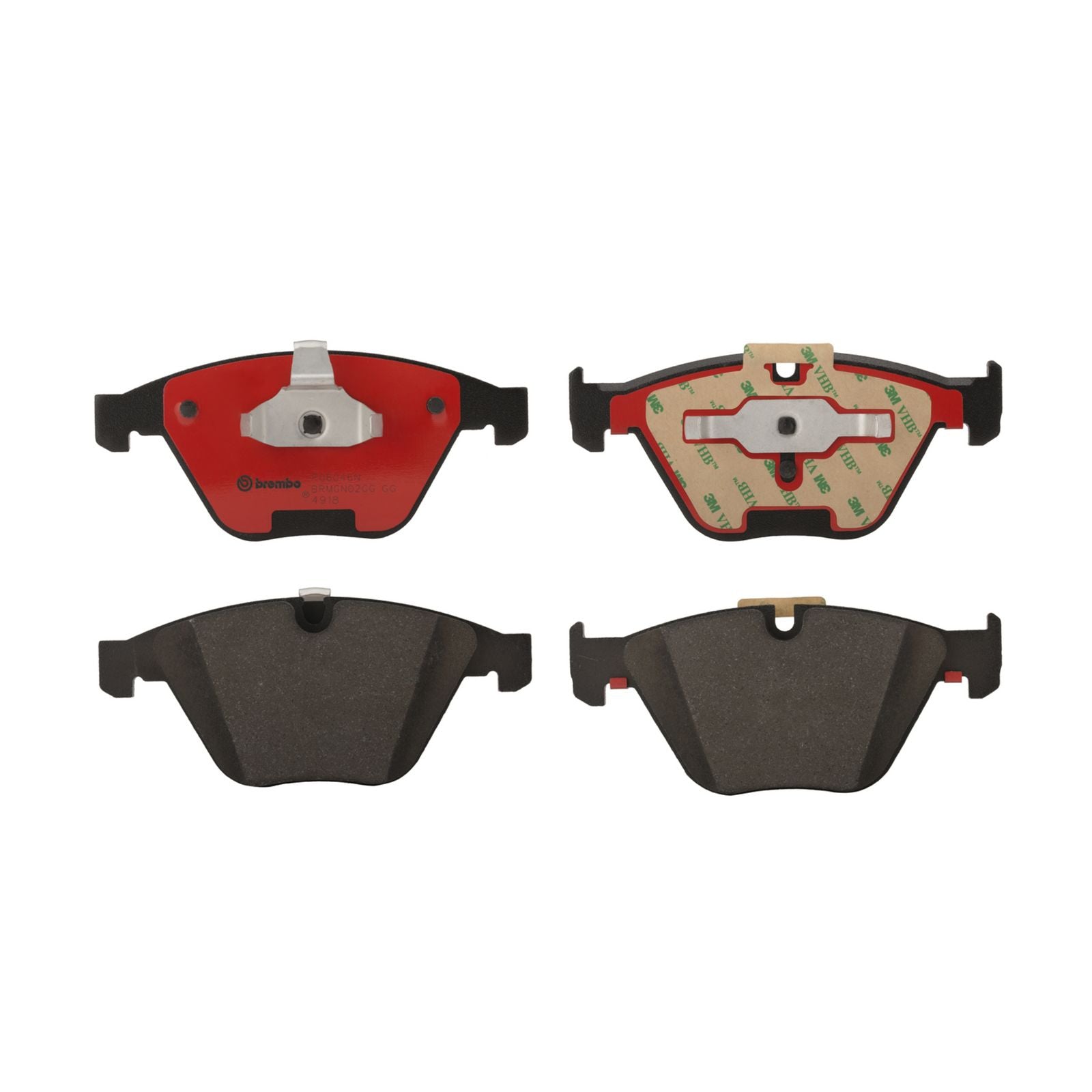 PRIME Ceramic Front Disc Brake Pad Set - P06046N_02