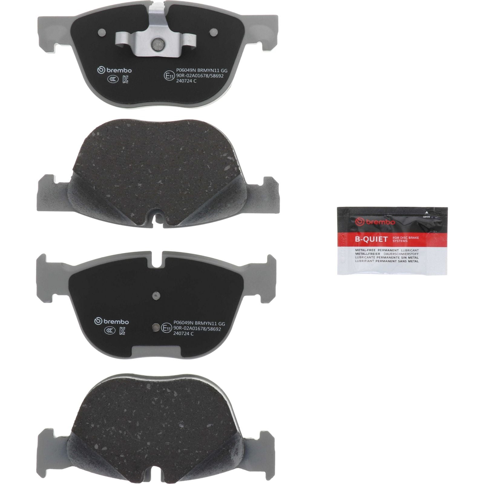 PRIME Ceramic Front Disc Brake Pad Set - P06049N_01