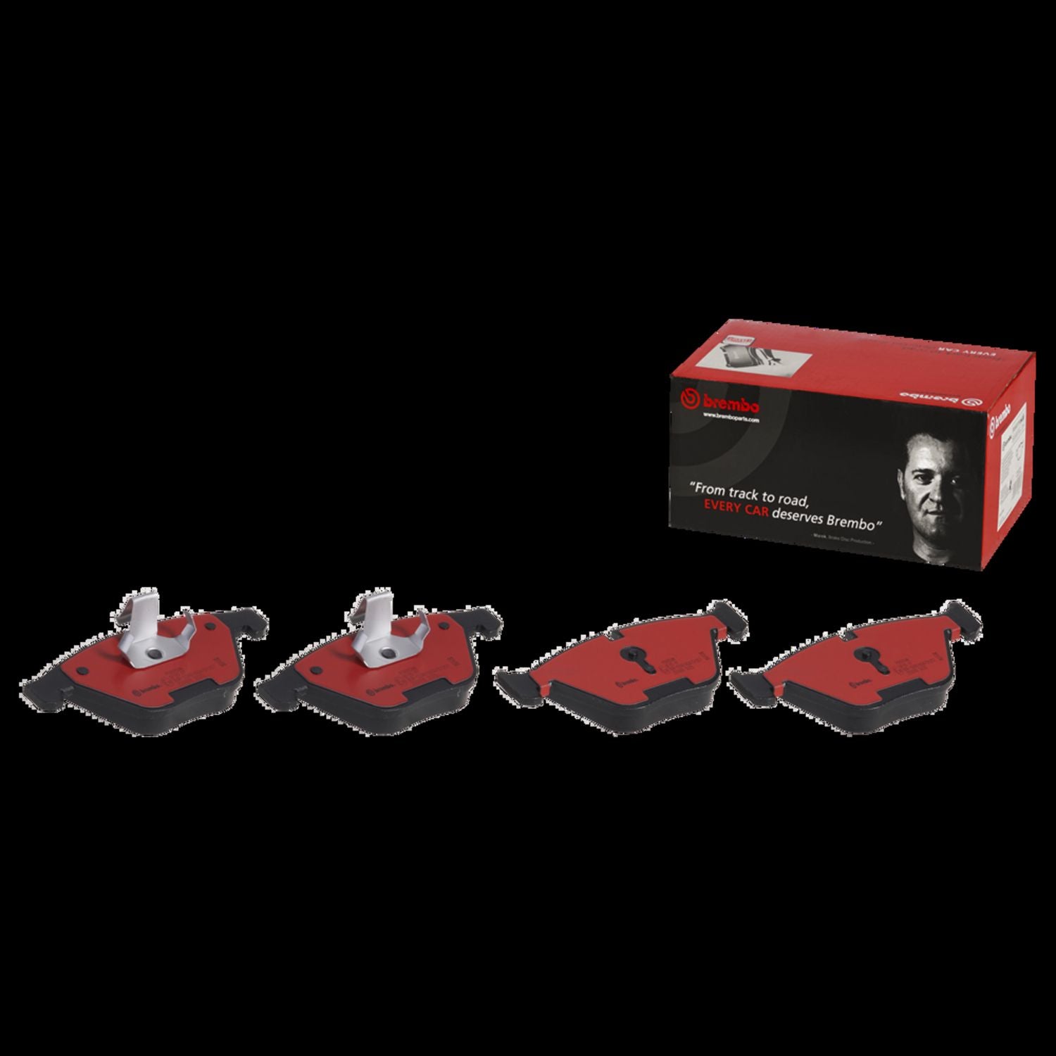 PRIME Ceramic Front Disc Brake Pad Set - P06054N_02