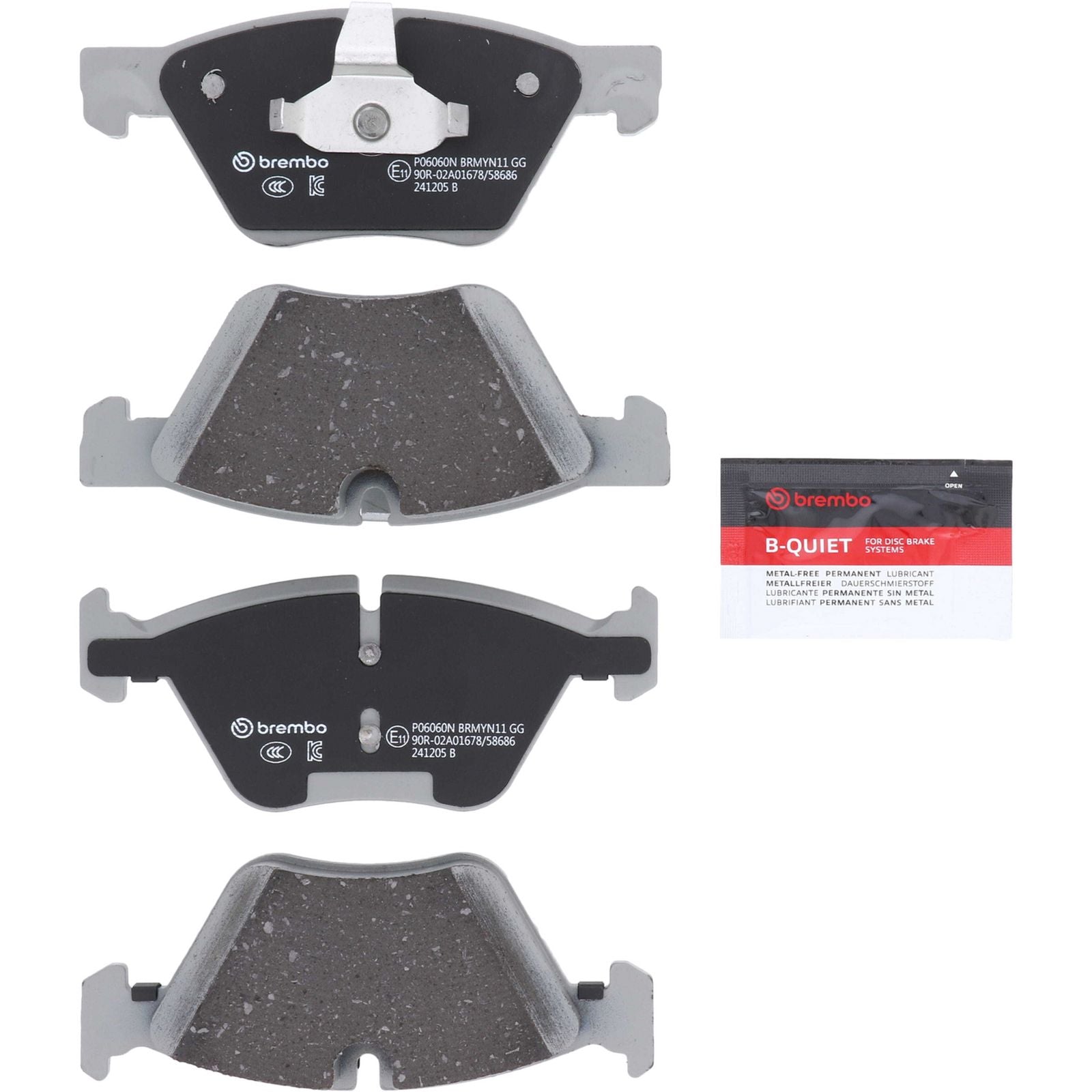 PRIME Ceramic Front Disc Brake Pad Set - P06060N_05