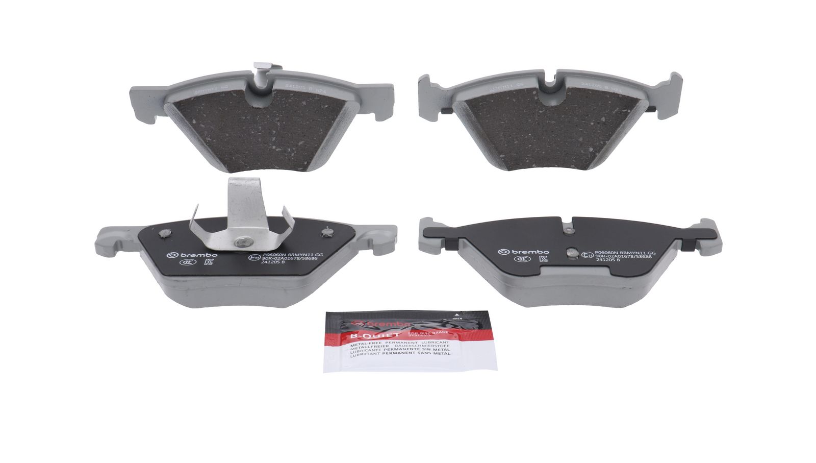 PRIME Ceramic Front Disc Brake Pad Set - P06060N_07
