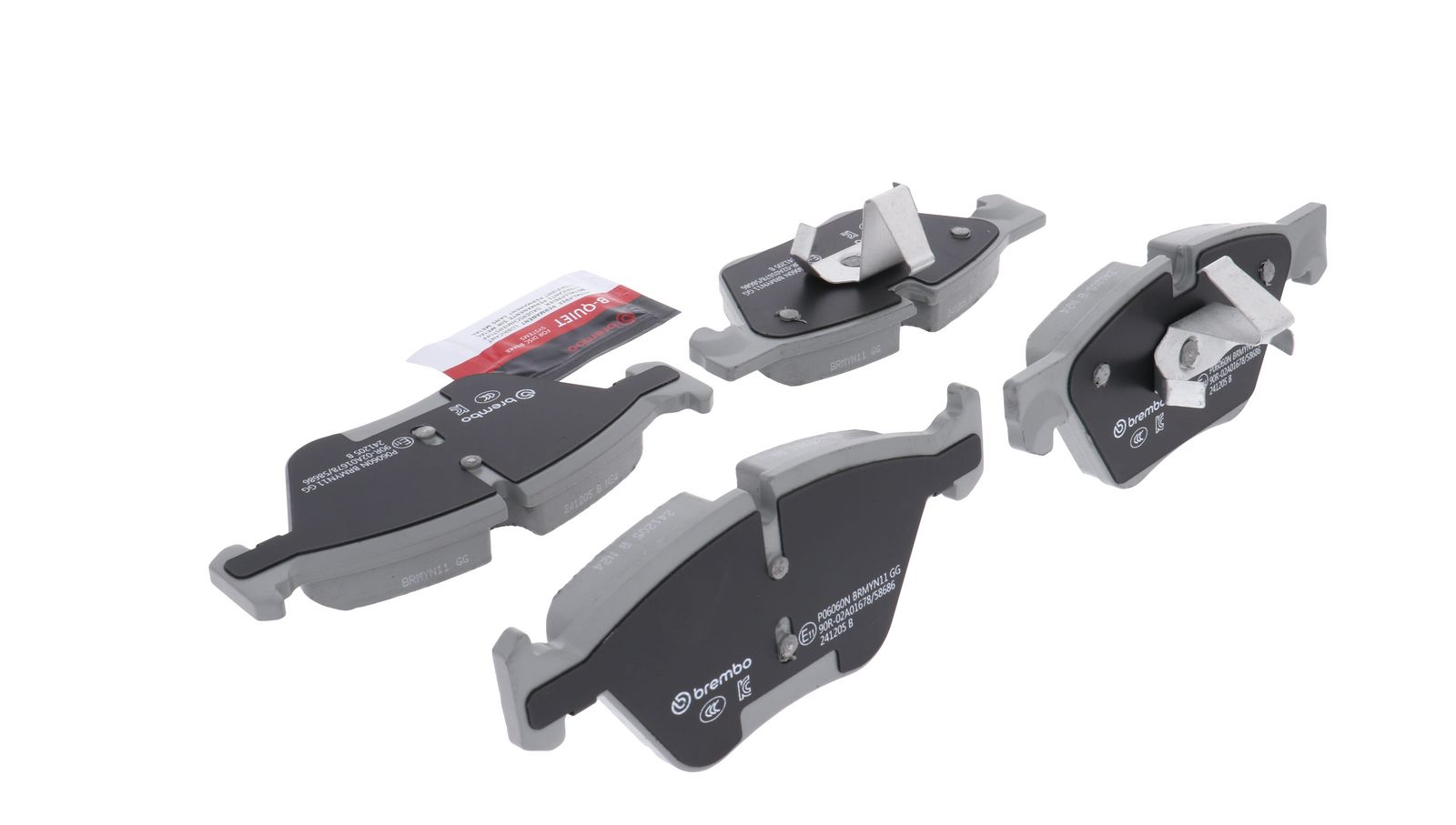 PRIME Ceramic Front Disc Brake Pad Set - P06060N_16