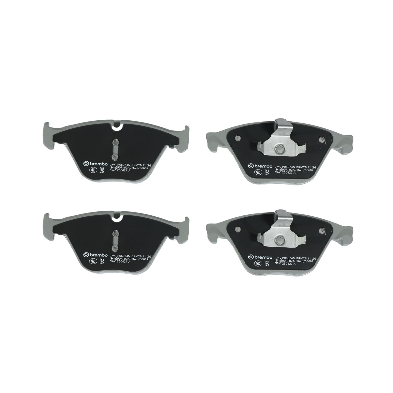 PRIME Ceramic Front Disc Brake Pad Set - P06074N_01