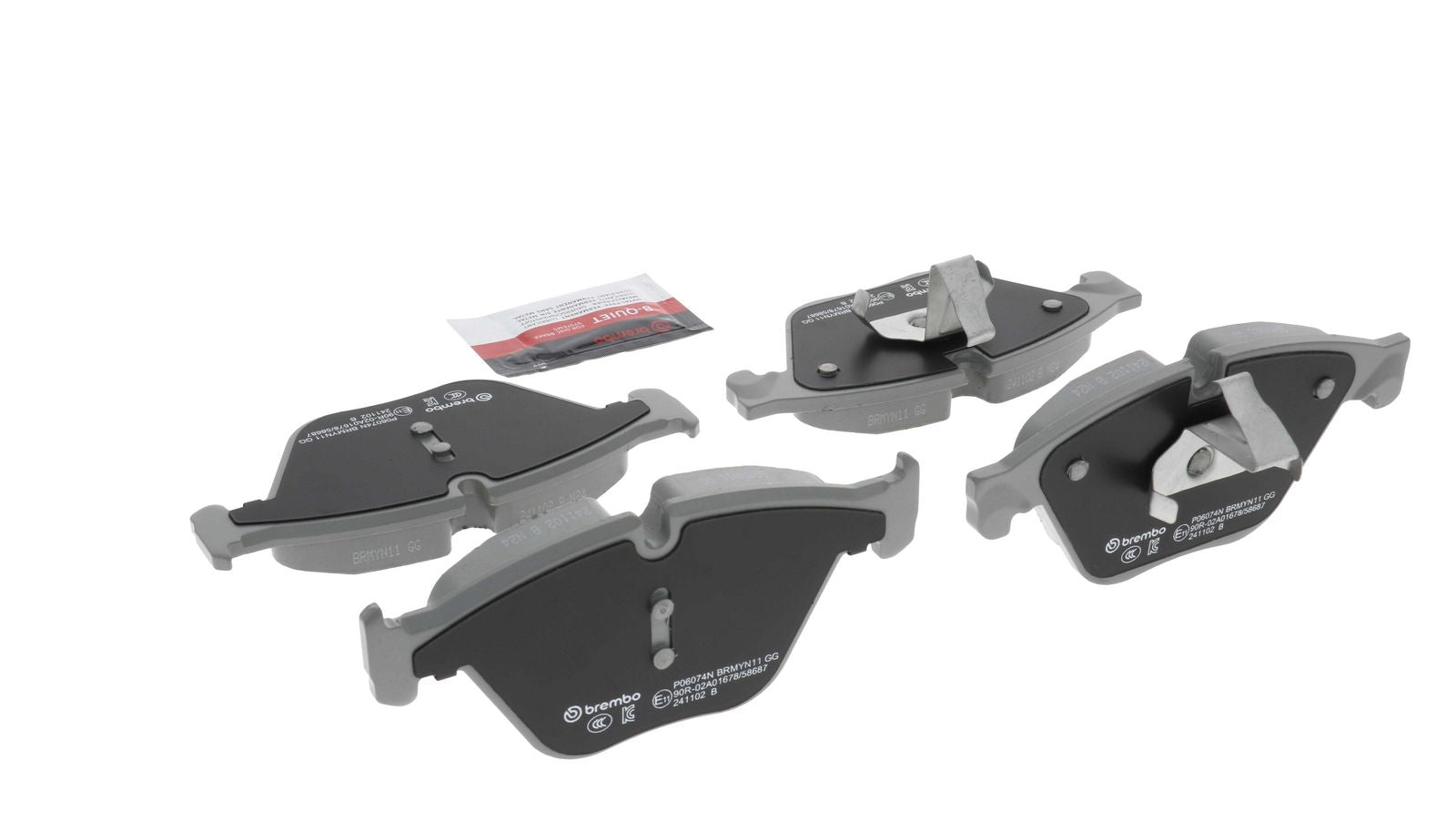 PRIME Ceramic Front Disc Brake Pad Set - P06074N_17