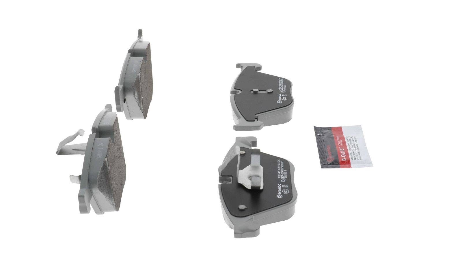 PRIME Ceramic Front Disc Brake Pad Set - P06074N_25