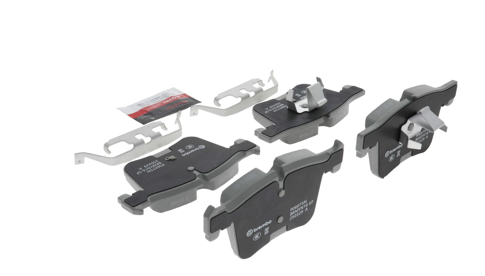 PRIME Ceramic Front Disc Brake Pad Set - P06075N_16