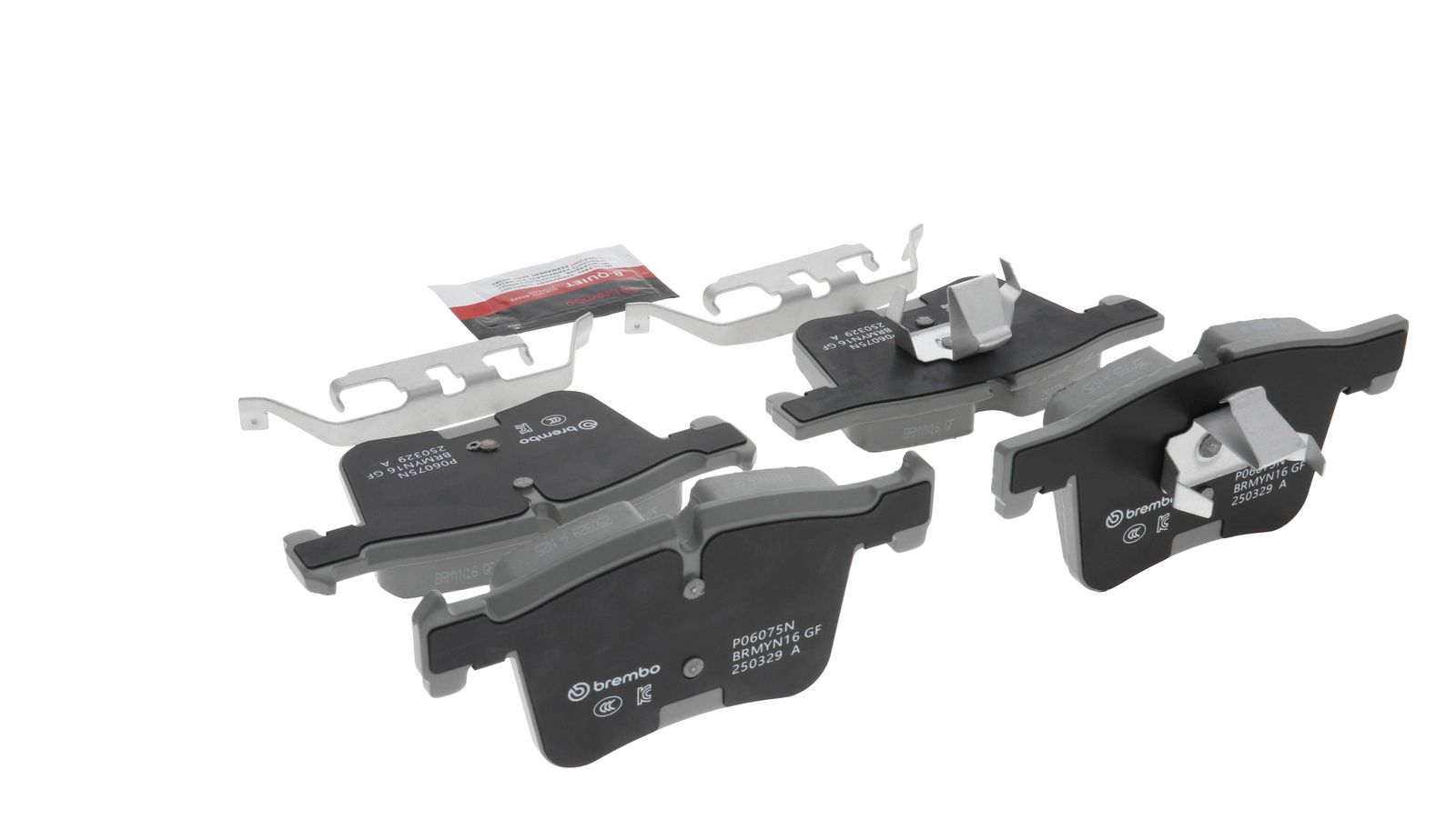 PRIME Ceramic Front Disc Brake Pad Set - P06075N_17