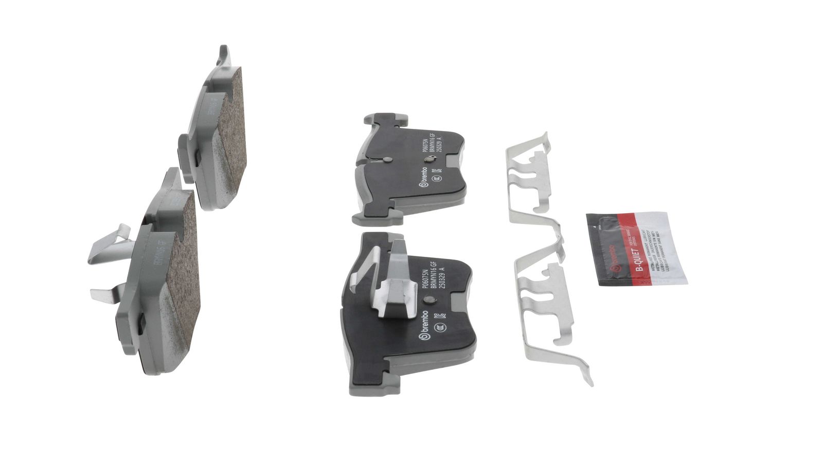 PRIME Ceramic Front Disc Brake Pad Set - P06075N_25
