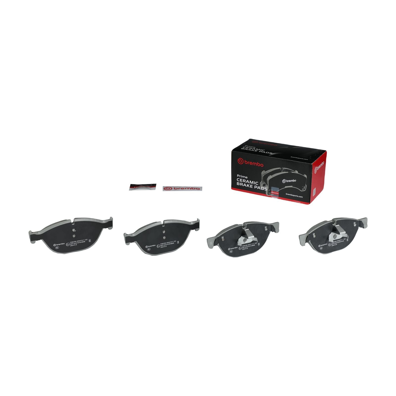PRIME Ceramic Front Disc Brake Pad Set - P06076N_01