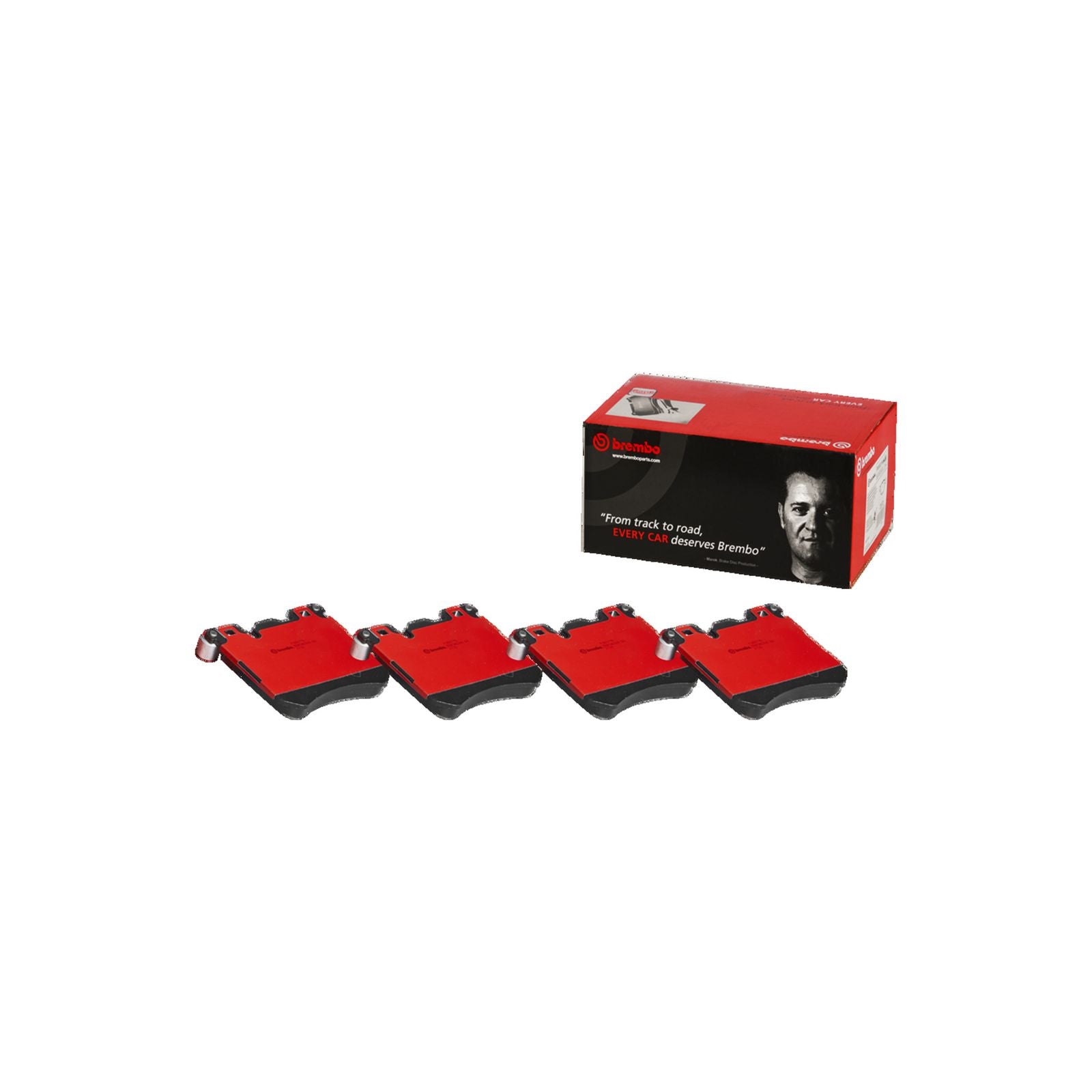 PRIME Ceramic Front Disc Brake Pad Set - P06077N_01