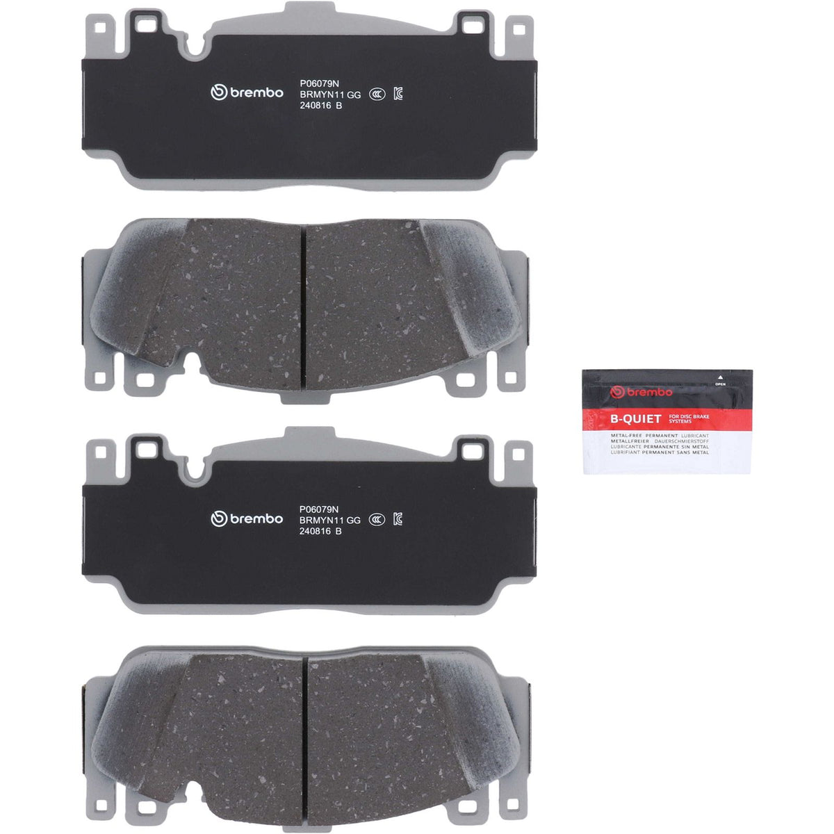 PRIME Ceramic Front Disc Brake Pad Set - P06079N_01