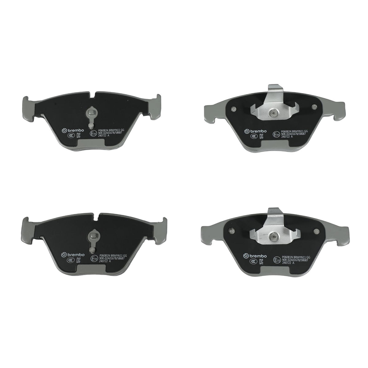 PRIME Ceramic Front Disc Brake Pad Set - P06081N_01