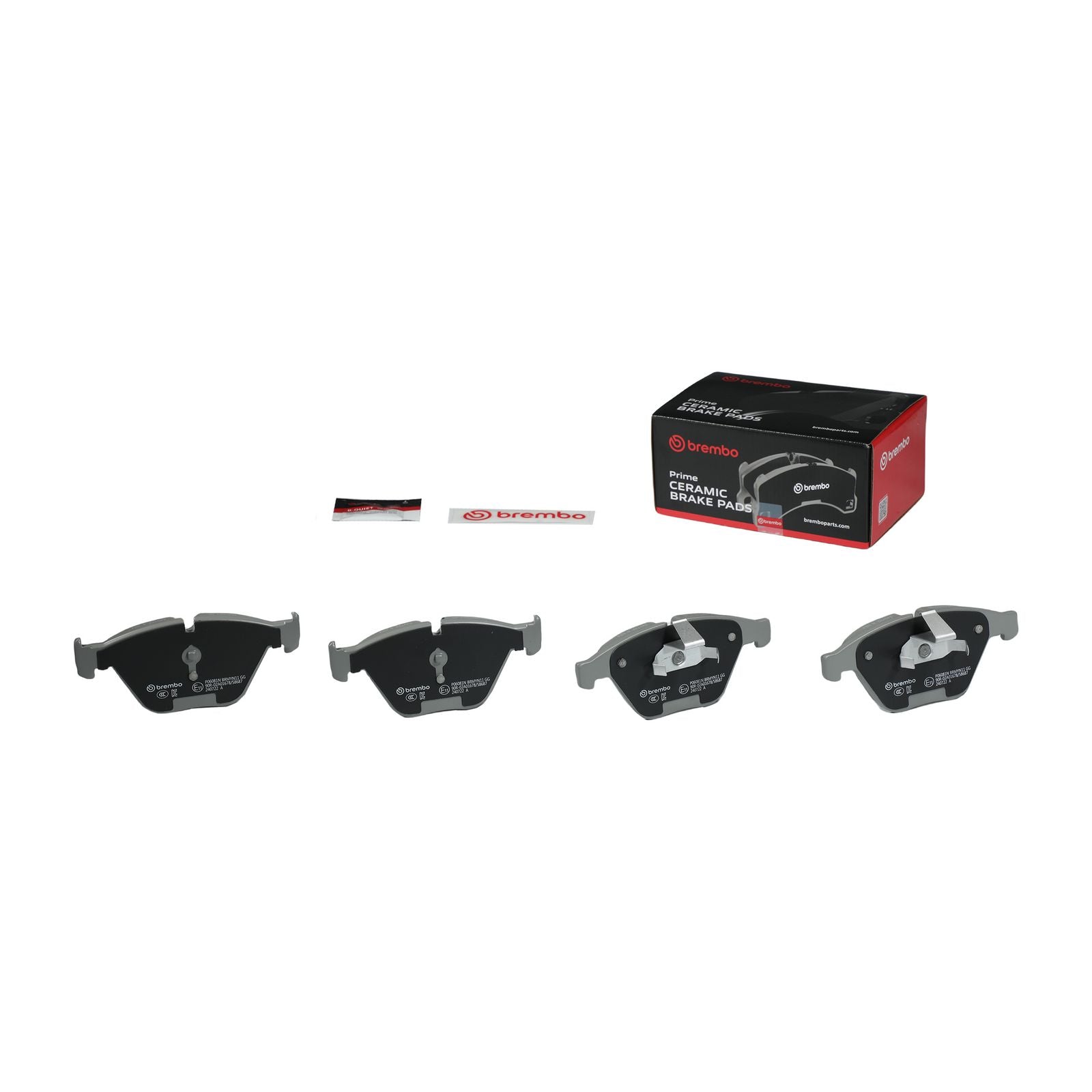 PRIME Ceramic Front Disc Brake Pad Set - P06081N_03