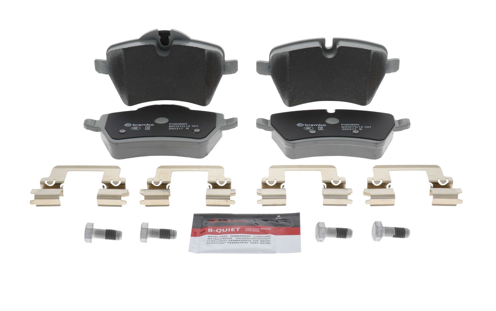 PRIME Ceramic Front Disc Brake Pad Set - P06086N_03