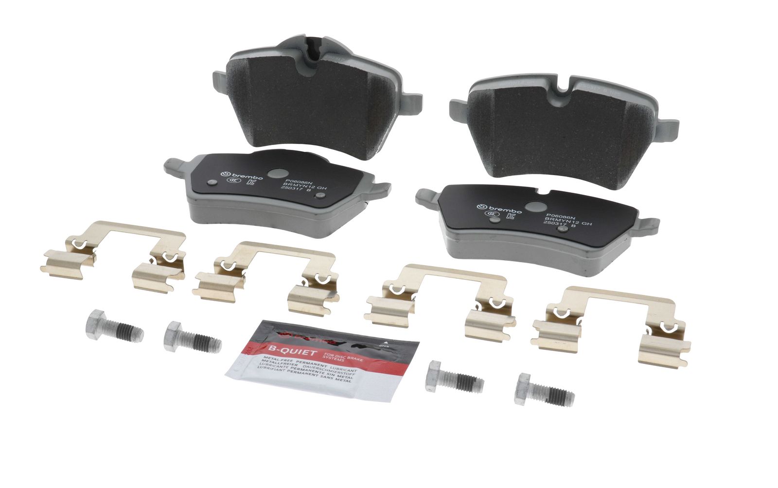PRIME Ceramic Front Disc Brake Pad Set - P06086N_04