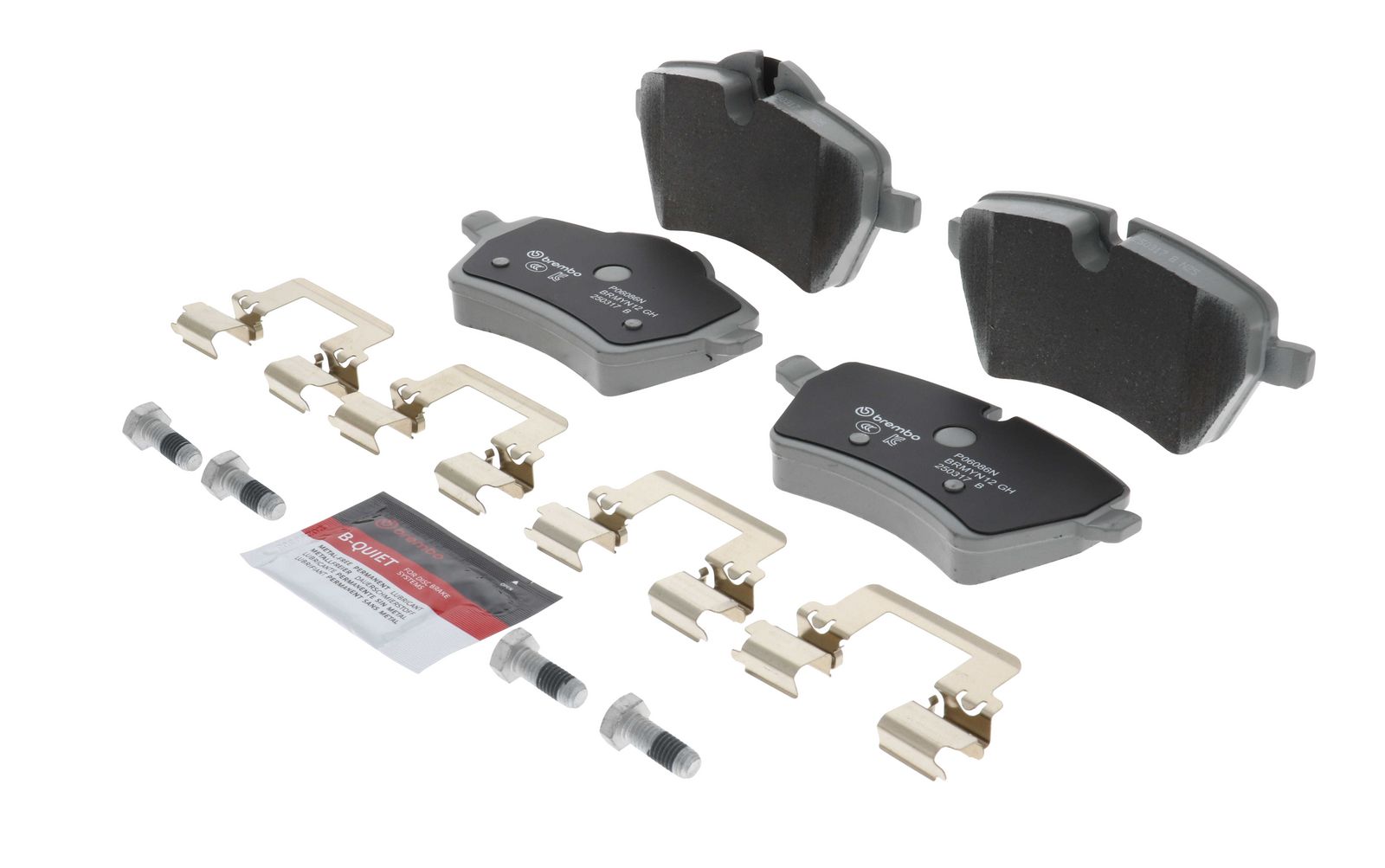 PRIME Ceramic Front Disc Brake Pad Set - P06086N_06