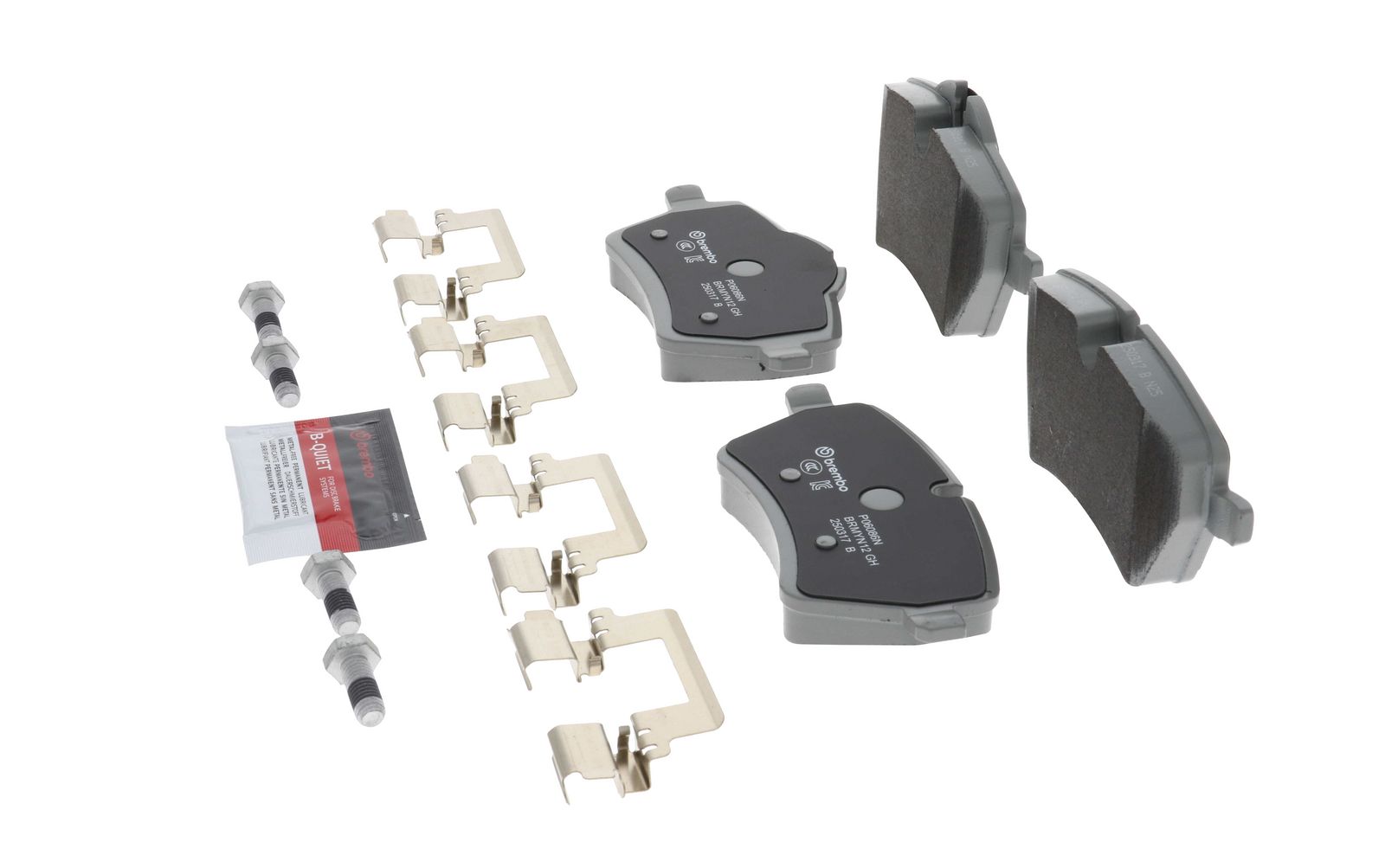 PRIME Ceramic Front Disc Brake Pad Set - P06086N_08