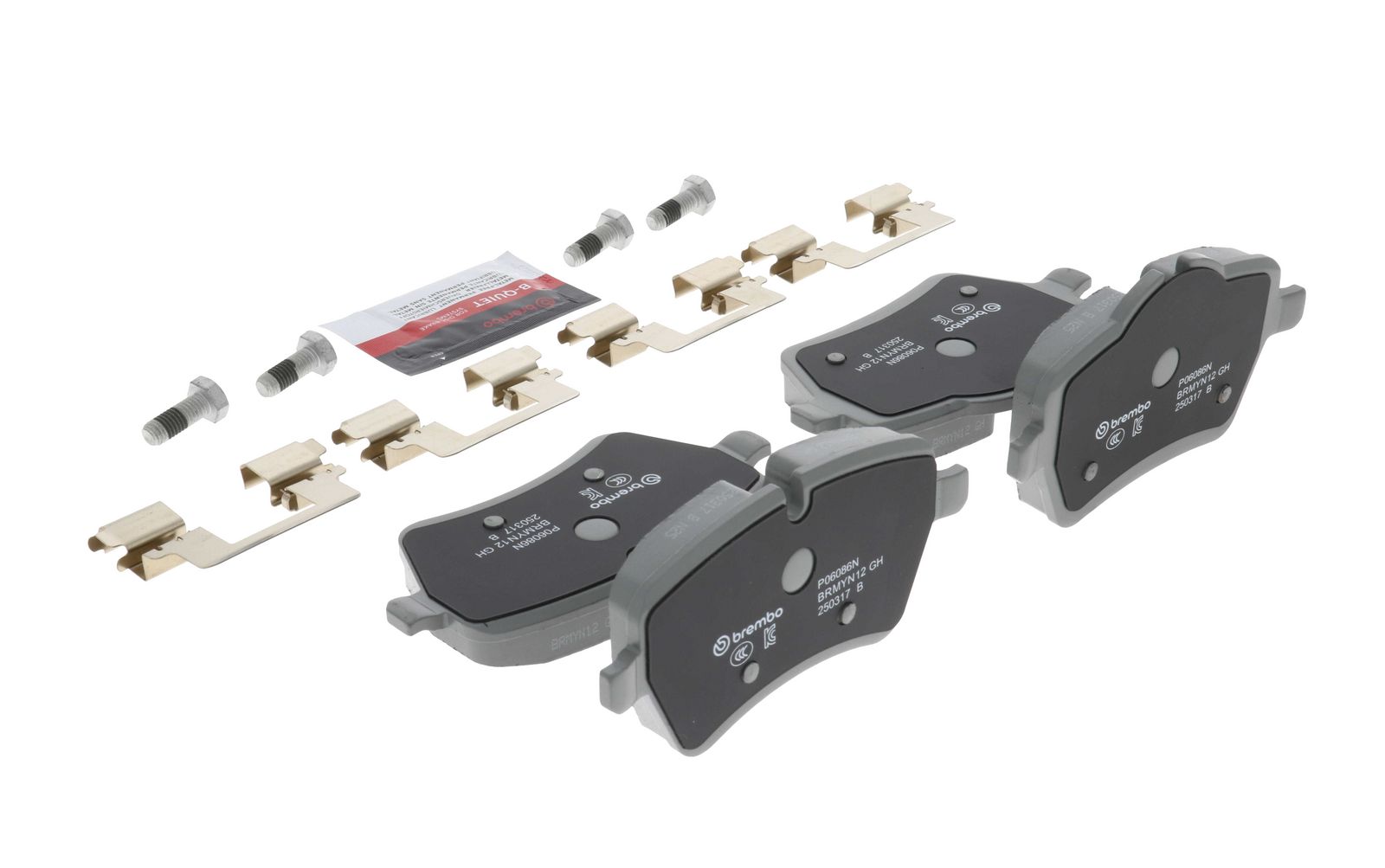PRIME Ceramic Front Disc Brake Pad Set - P06086N_12