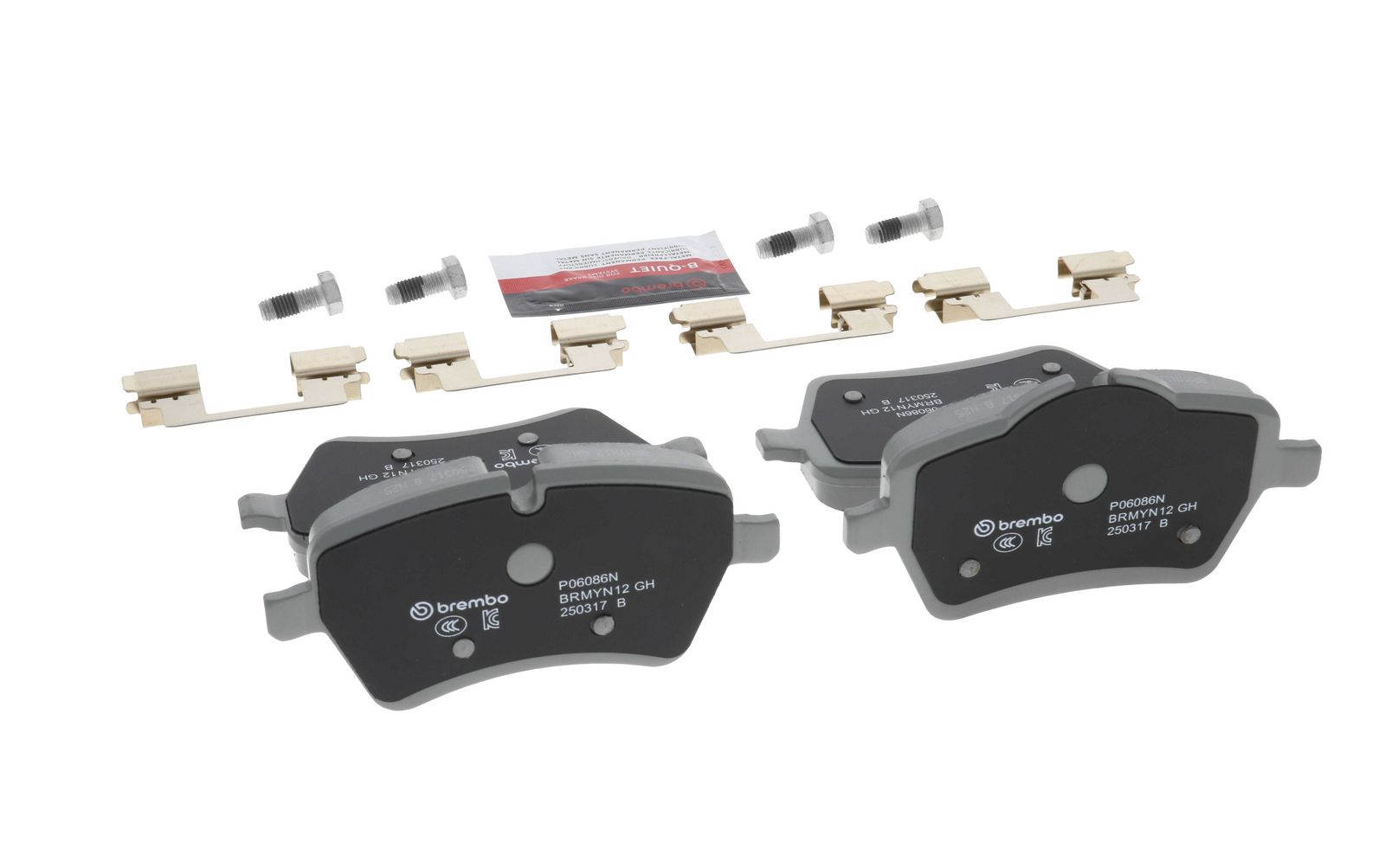 PRIME Ceramic Front Disc Brake Pad Set - P06086N_14