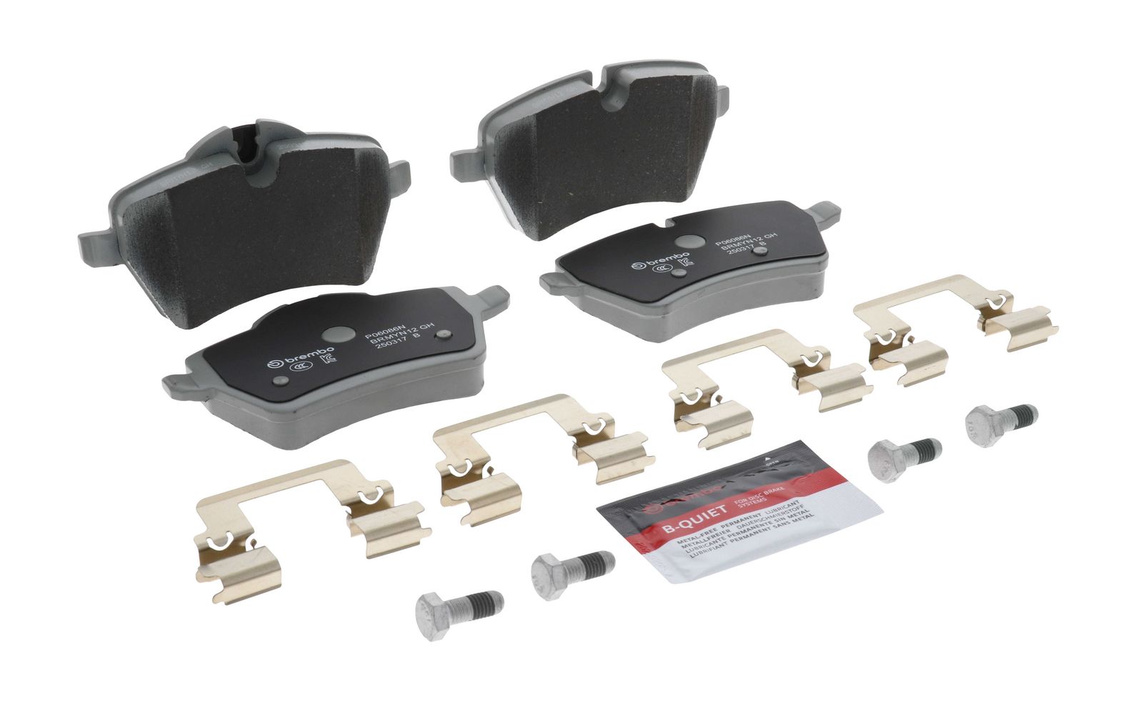 PRIME Ceramic Front Disc Brake Pad Set - P06086N_25