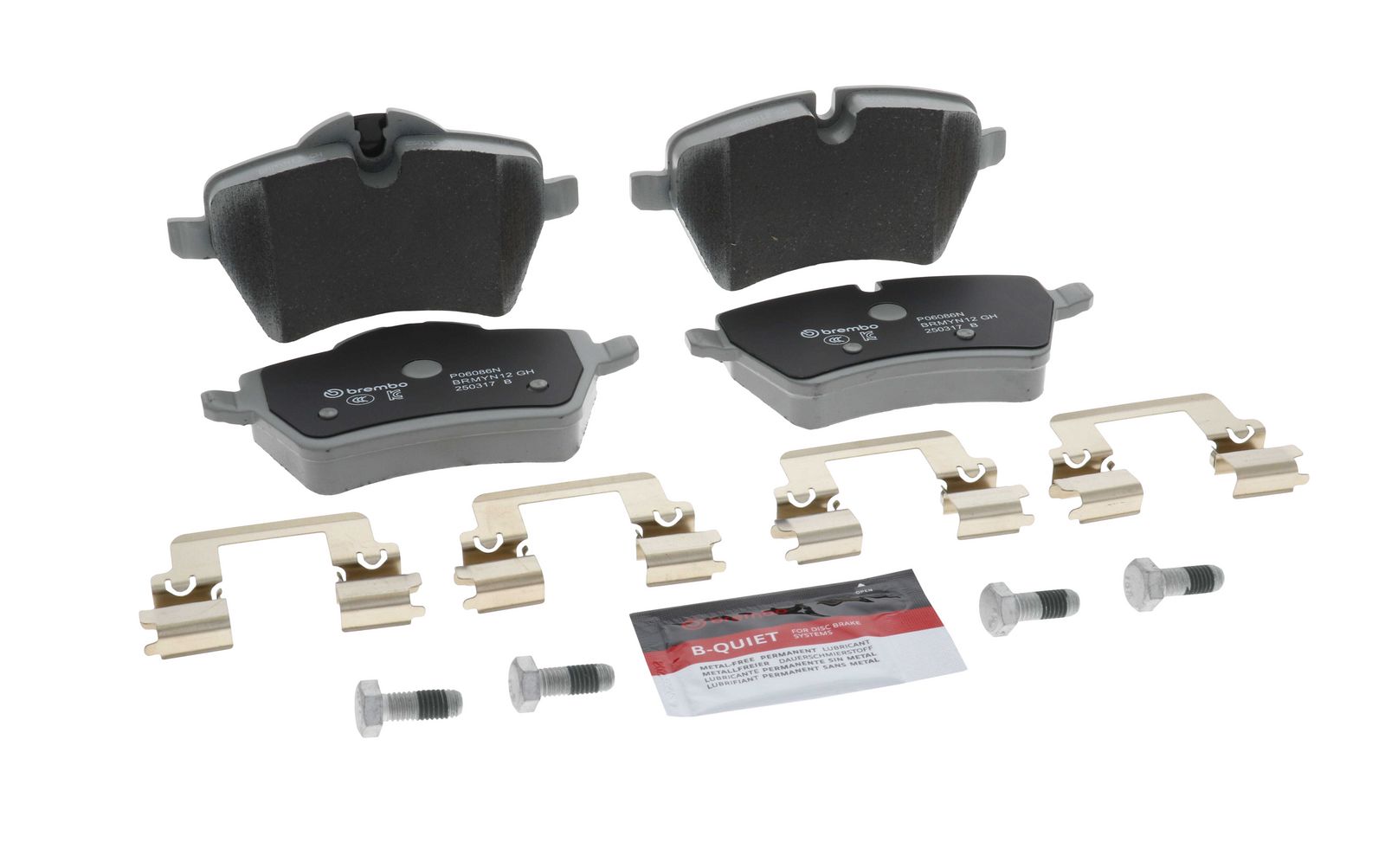 PRIME Ceramic Front Disc Brake Pad Set - P06086N_26