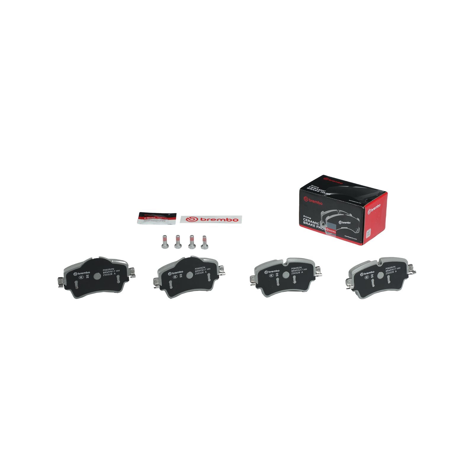 PRIME Ceramic Front Disc Brake Pad Set - P06092N_05